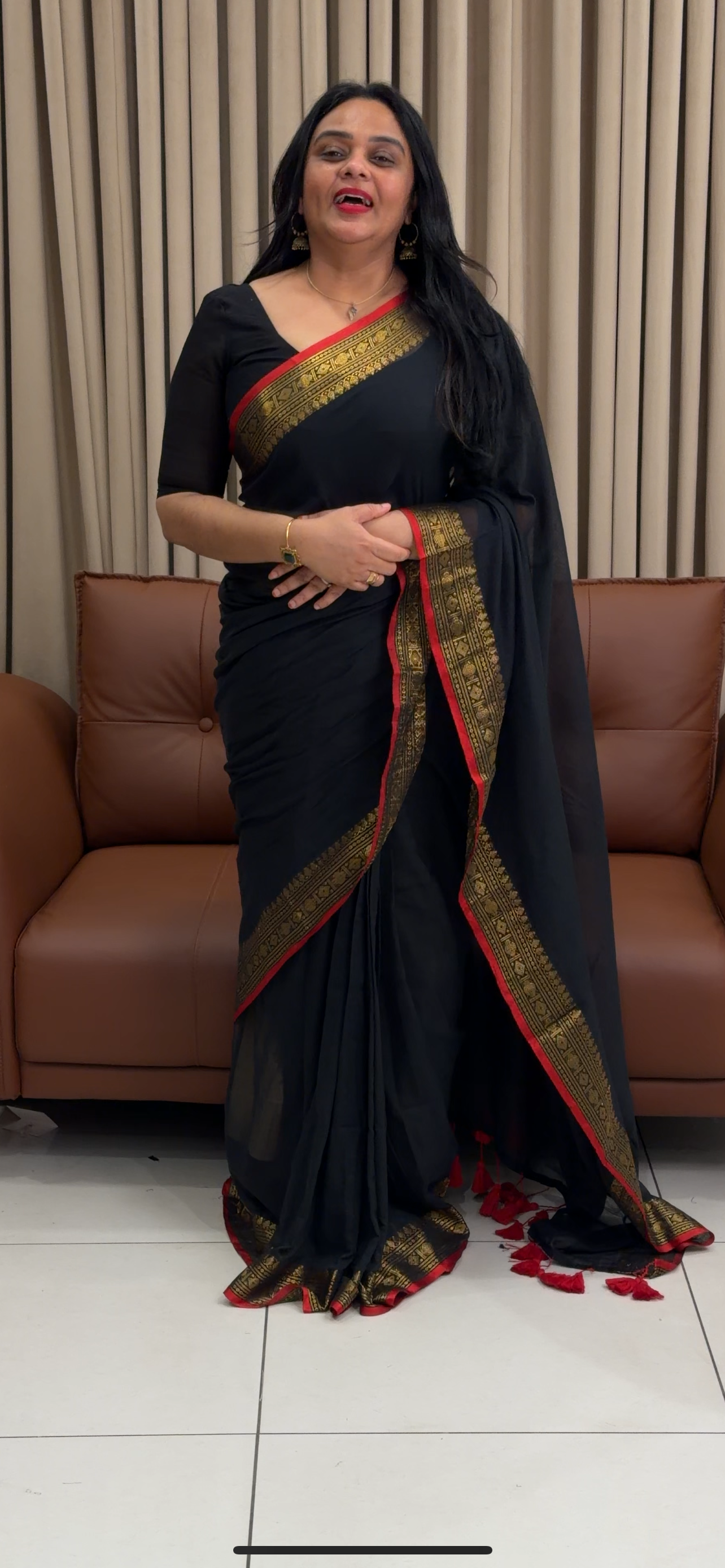 MUL COTTON SAREES - IHA 34467