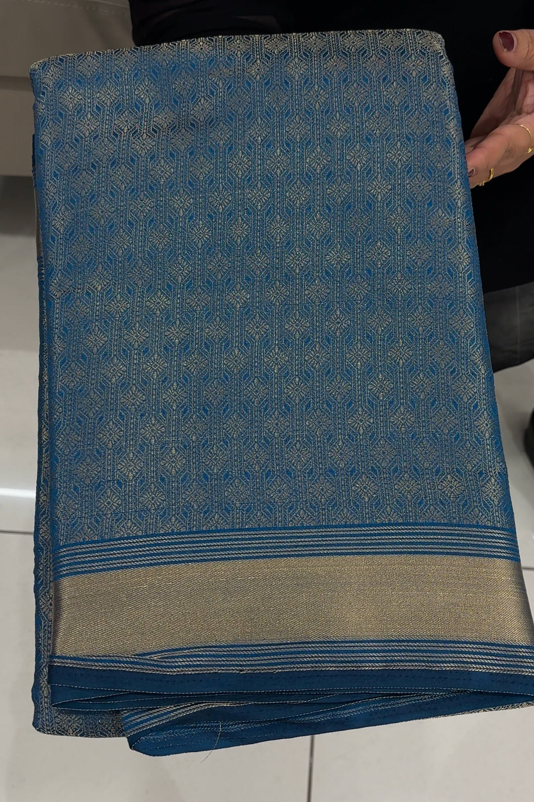 SEMI BANARASI SAREES - IHA 25857