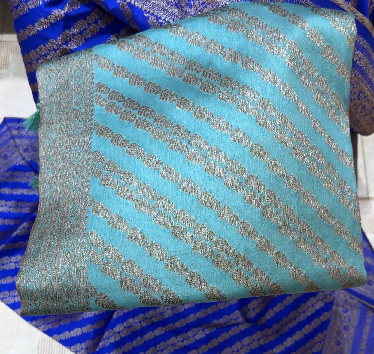 SEMI KATAN SAREES - IHA 21720