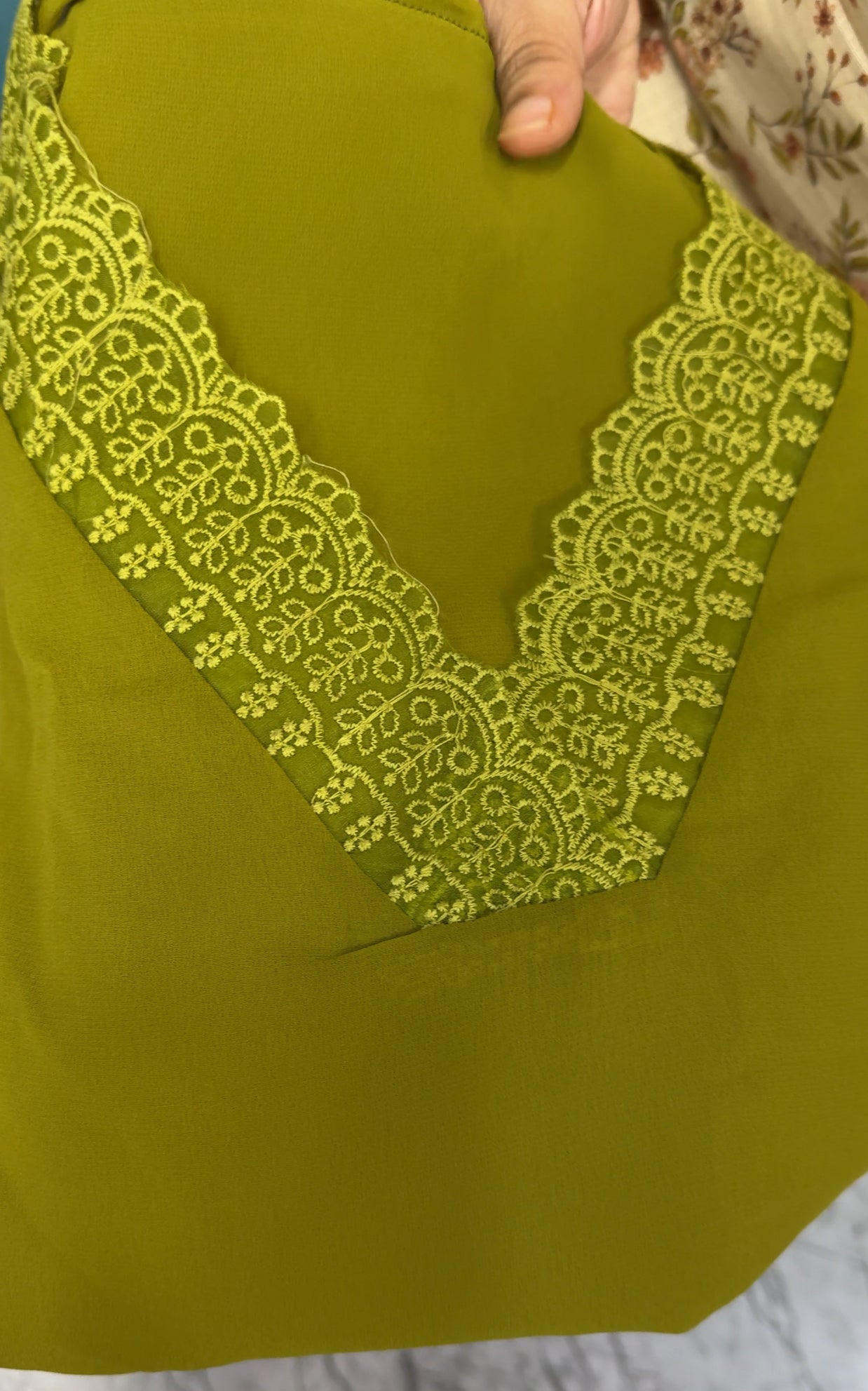 FAUX GEORGETE UNSTITCHED SALWAR SUITS - IHA 26919