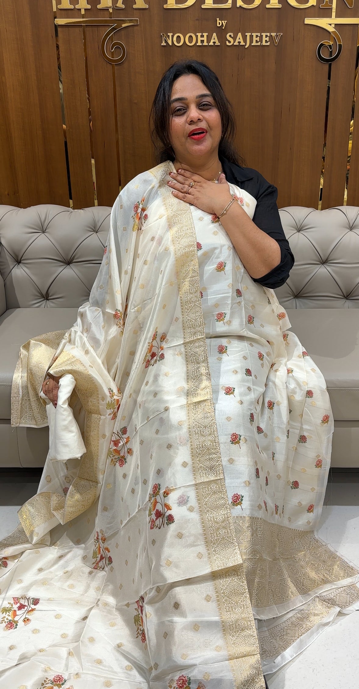 FORWARD BANARASI UNSTITCHED SALWARSUITS - IHA 25063