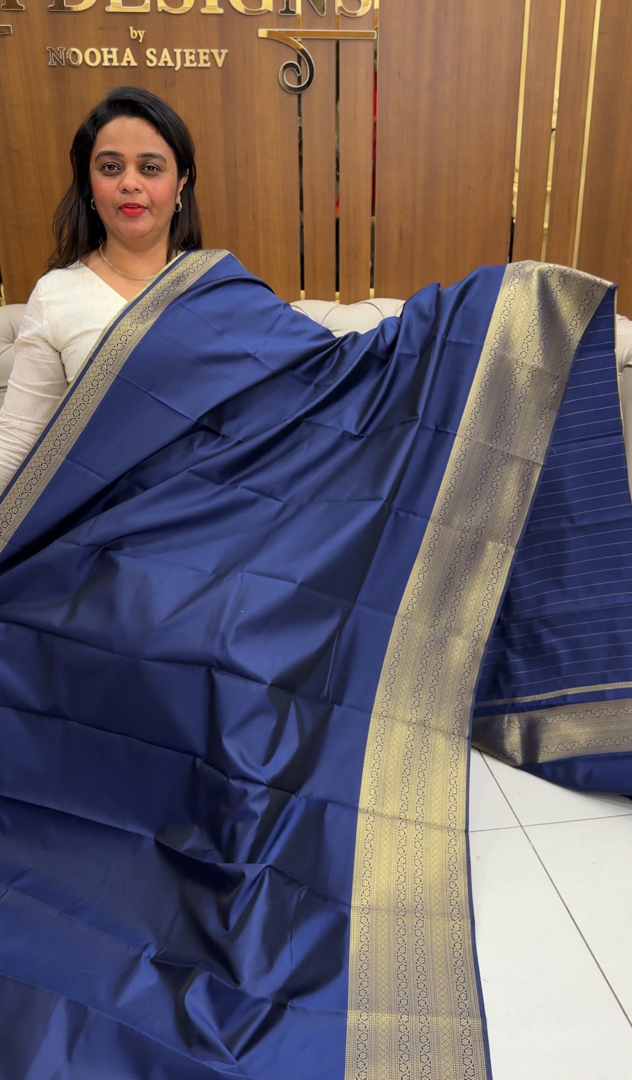 SEMI SILK SAREES - IHA 25922
