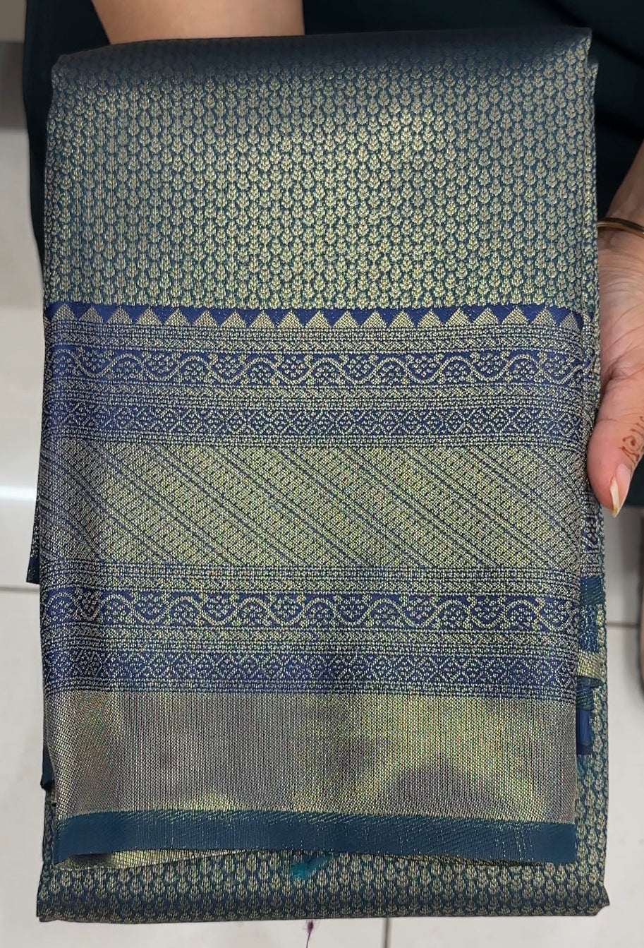 SEMI BROCADE SAREES - IHA 27430