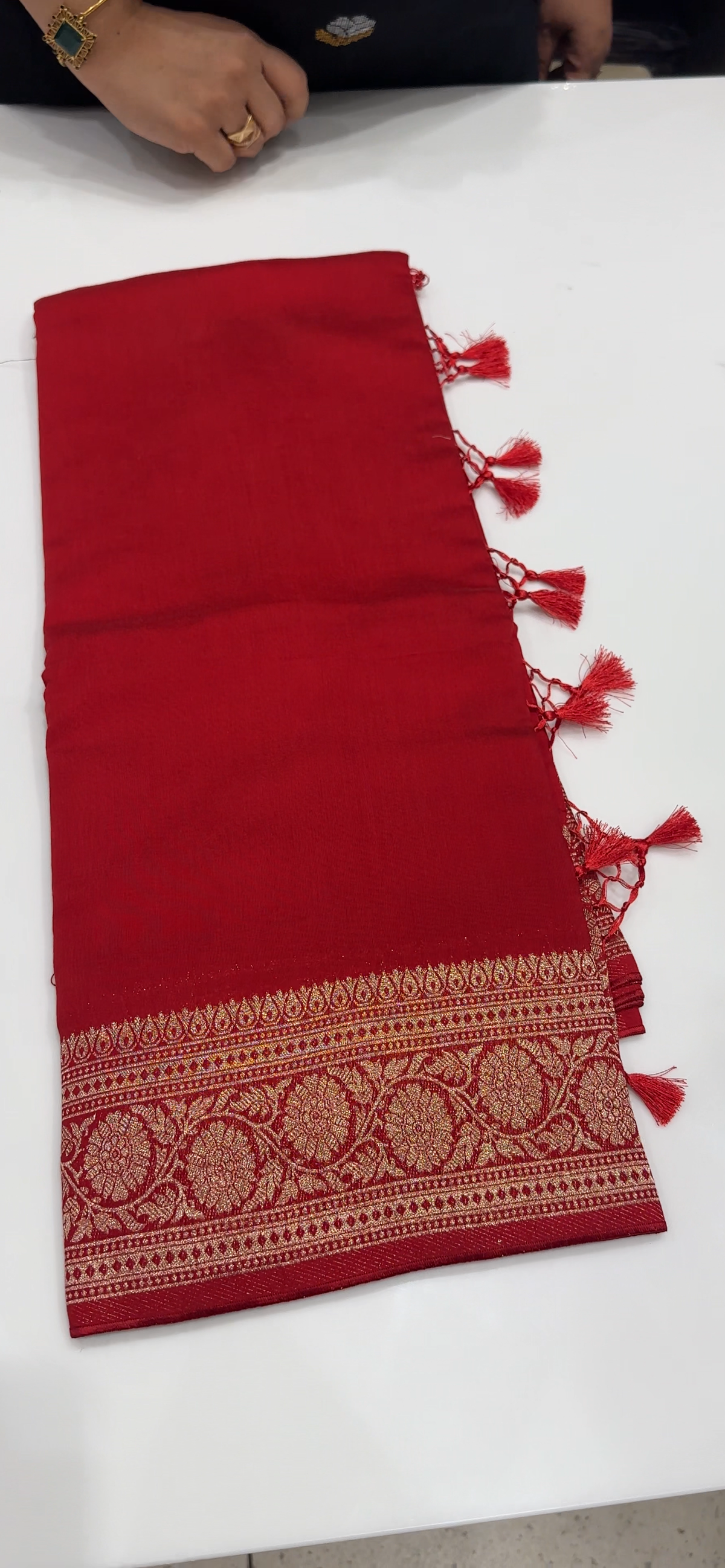 SEMI SILK SAREES - IHA 35543