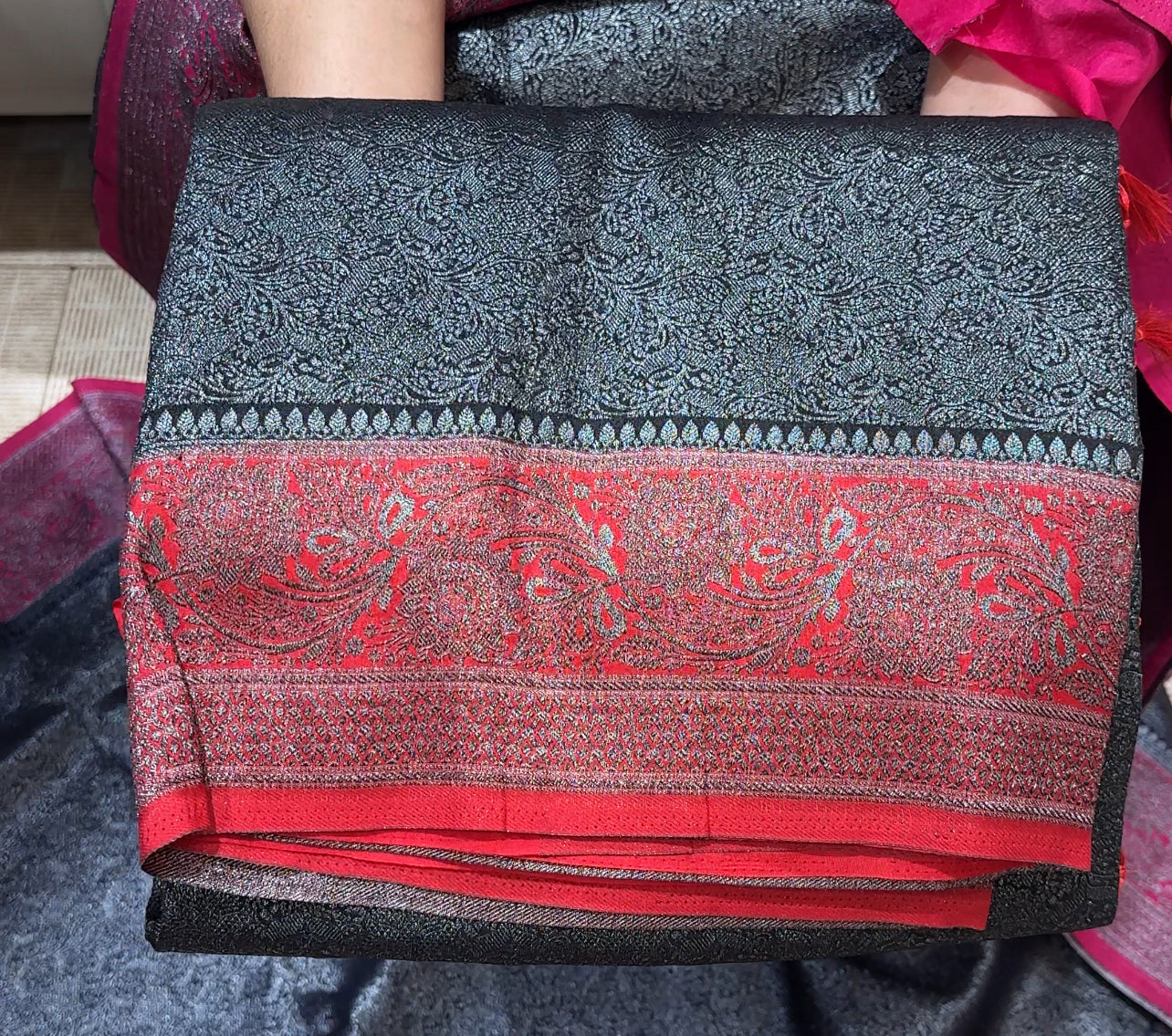 SEMI KATAN SAREES - IHA 22702