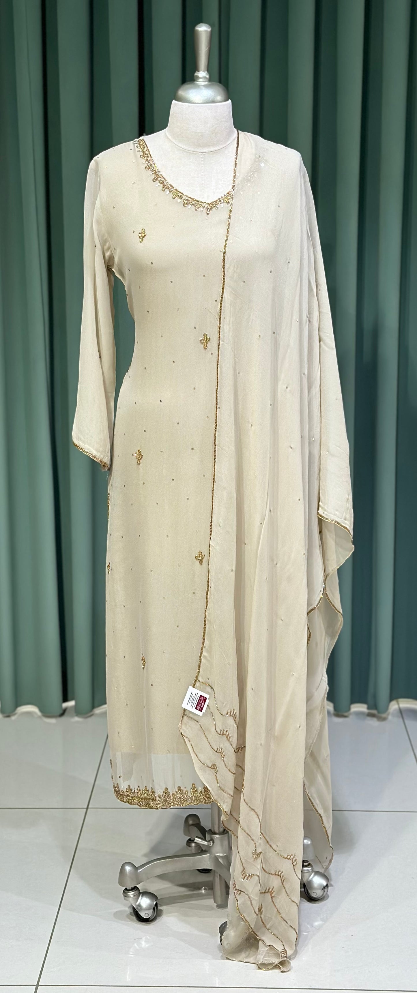 PARTY WEAR TOP, BOTTOM AND DUPATTA - IHA 27363