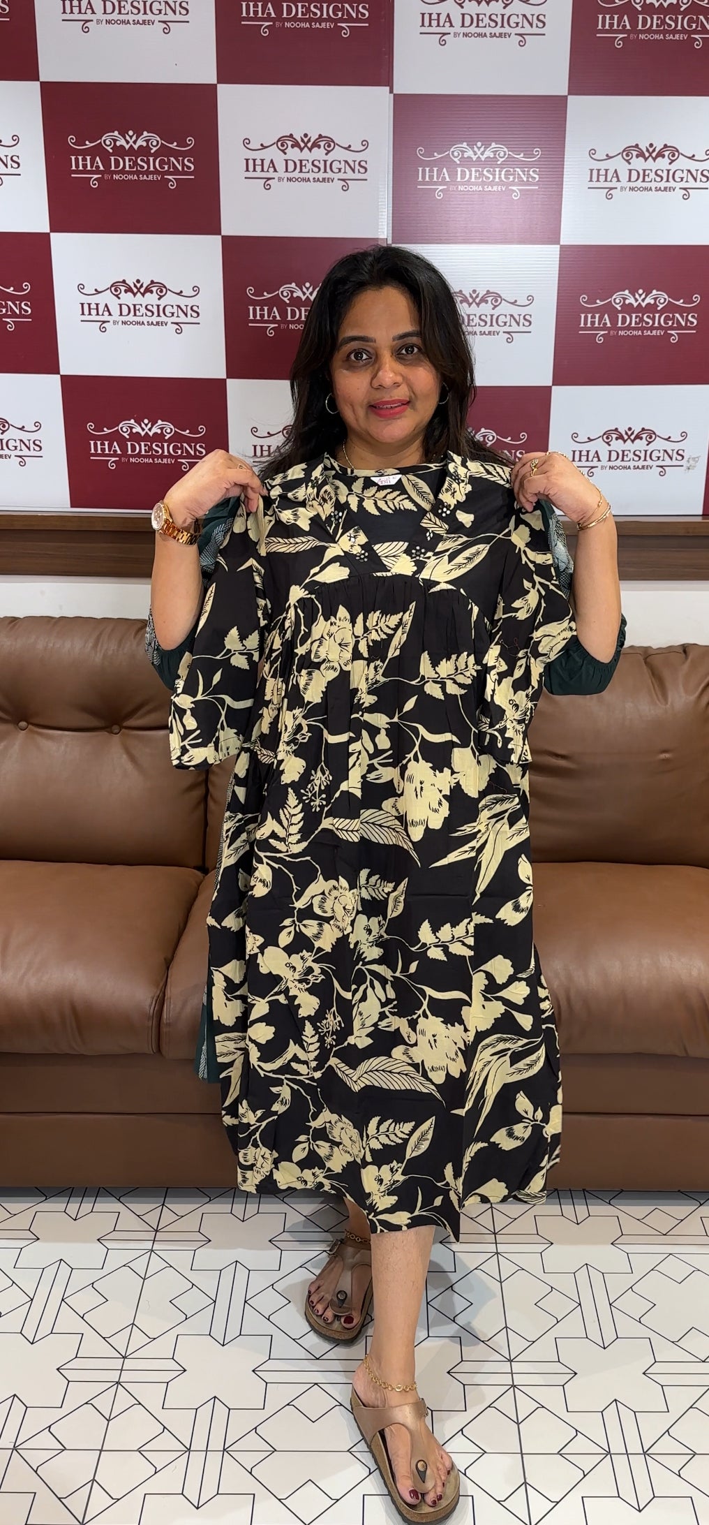 PRINTED COTTON FROCKS - IHA 26438