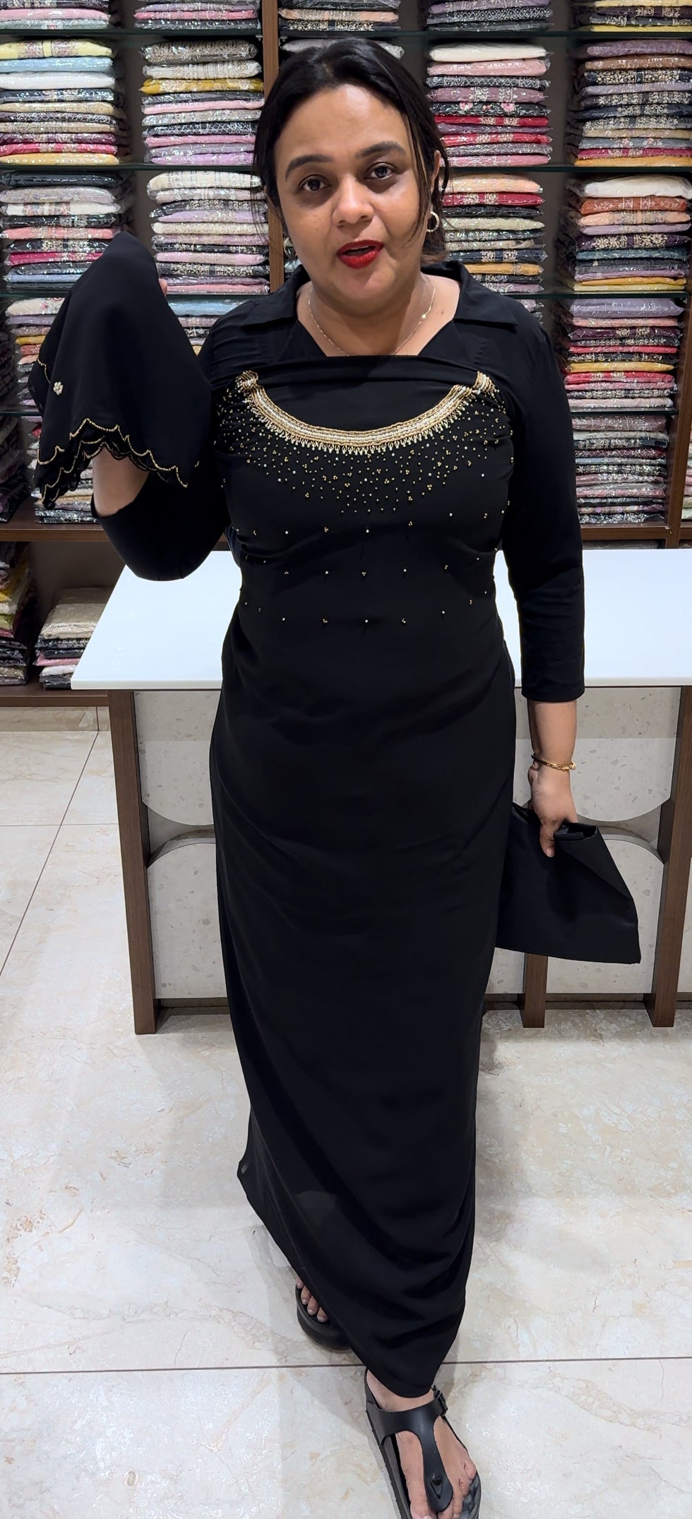 PREMIUM UNSTITCHED SALWAR SUITS - IHA 22876
