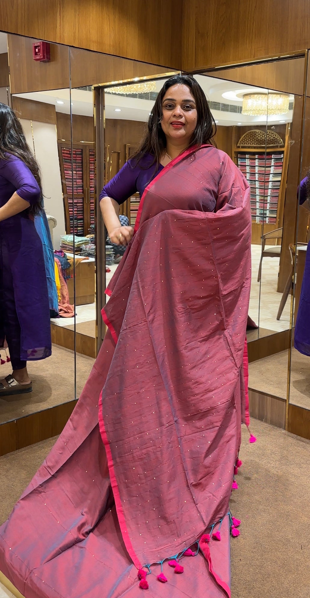 COTTON SAREES - IHA 21280