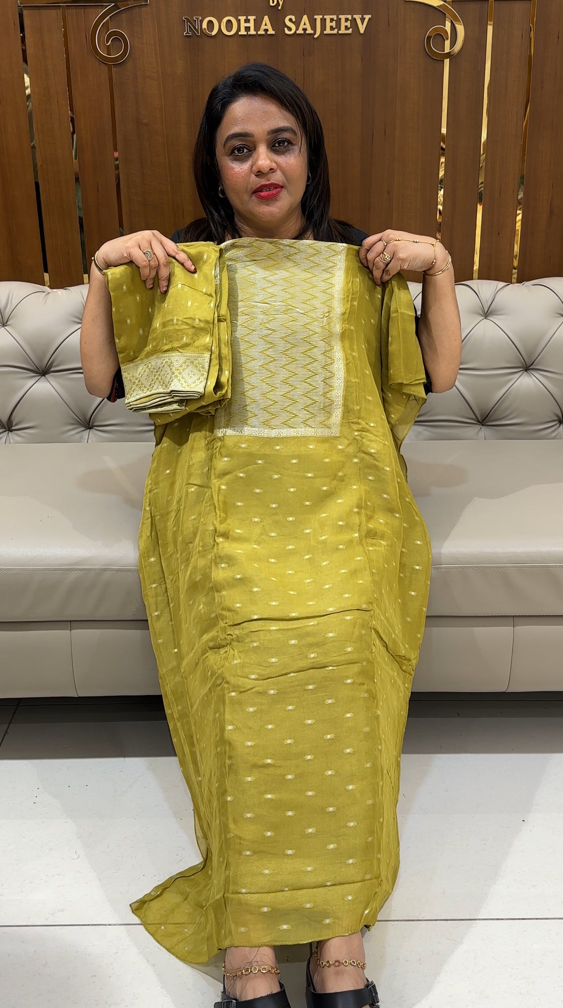DOLA SILK UNSTITCHED SALWAR SUITS - IHA 25008