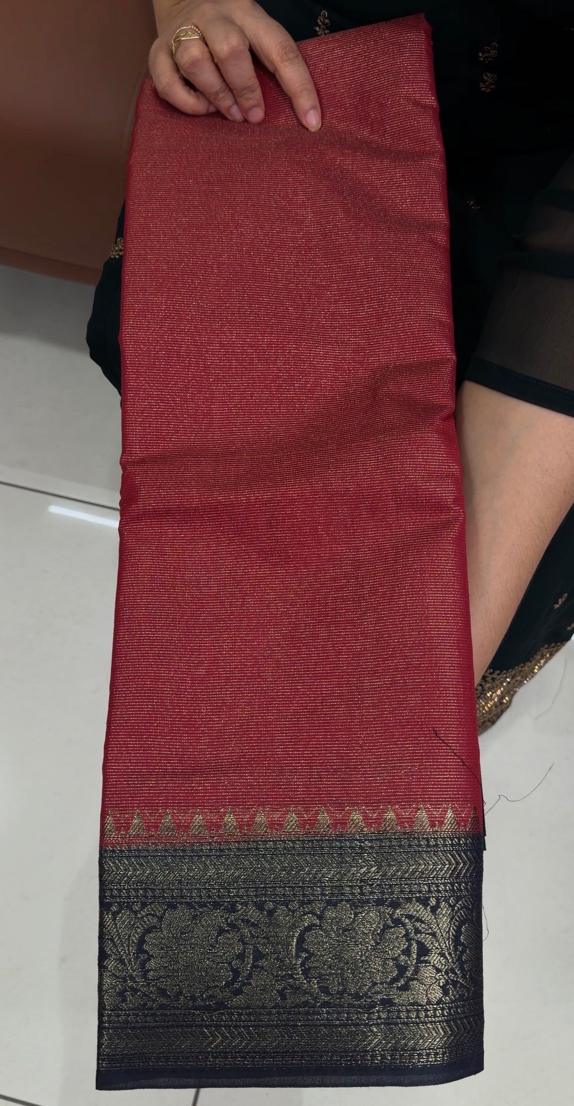 SEMI BANARASI SAREES - IHA 33601