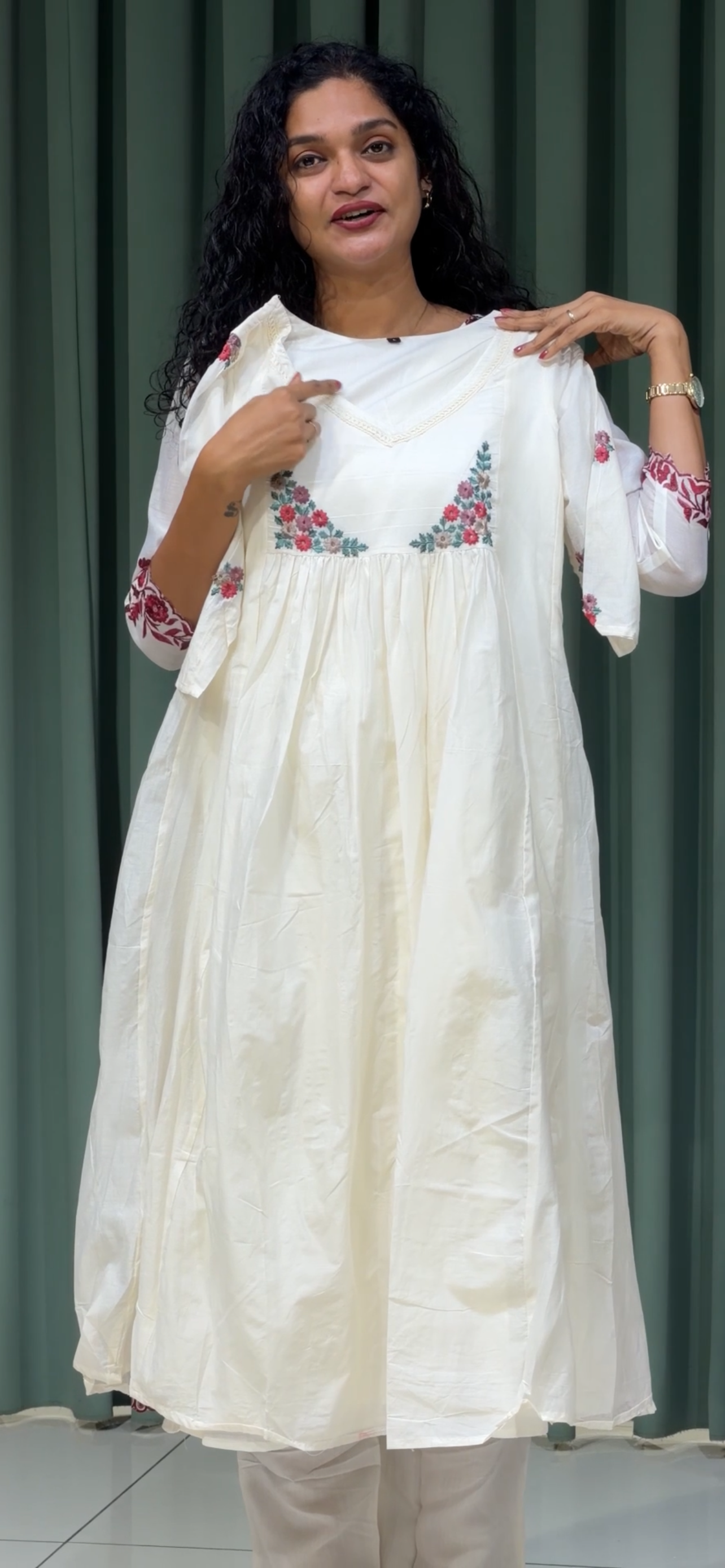 MUL CHANDERI TOPS - IHA 33296