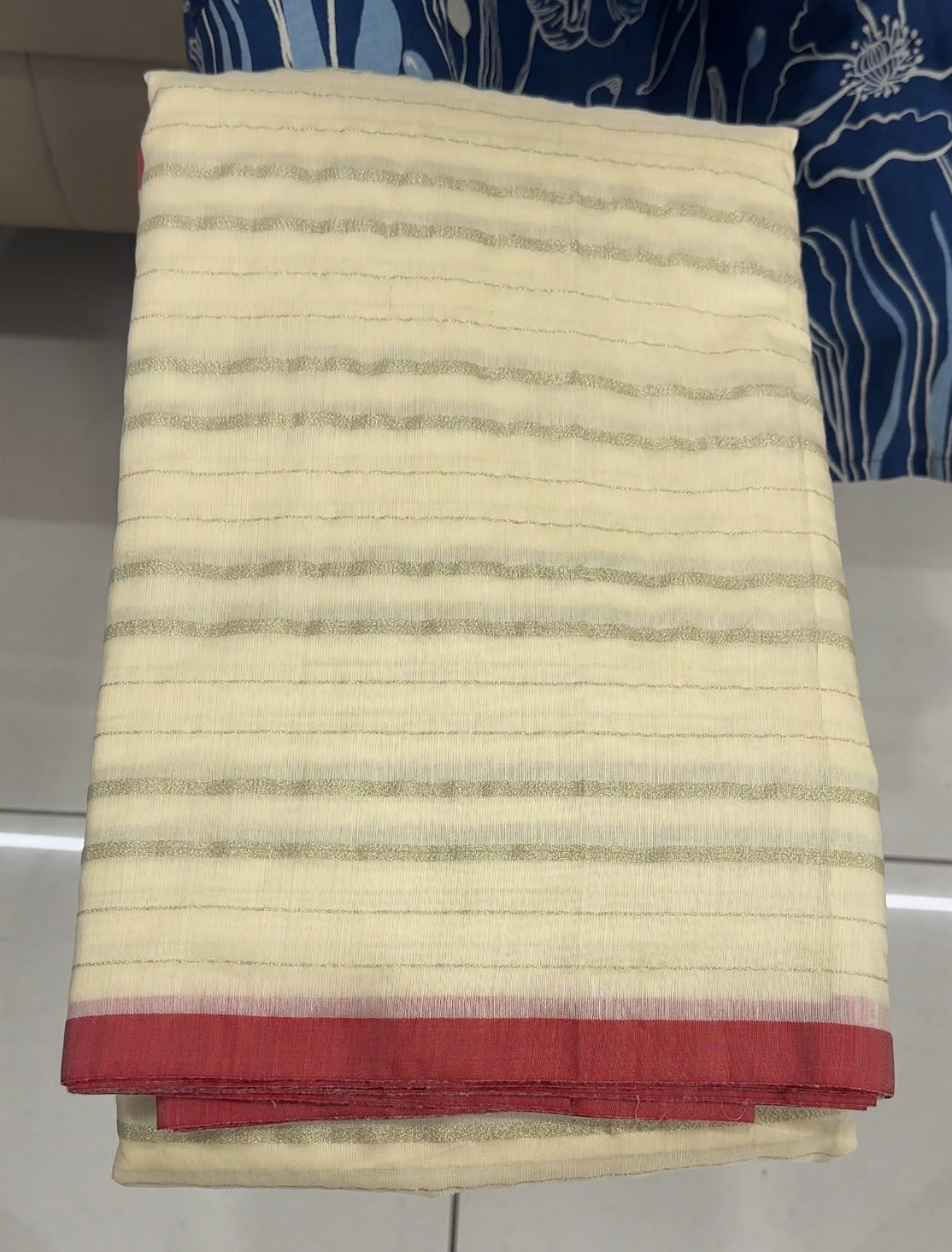 MUL CHANDERI ONAM SAREES - IHA 25929