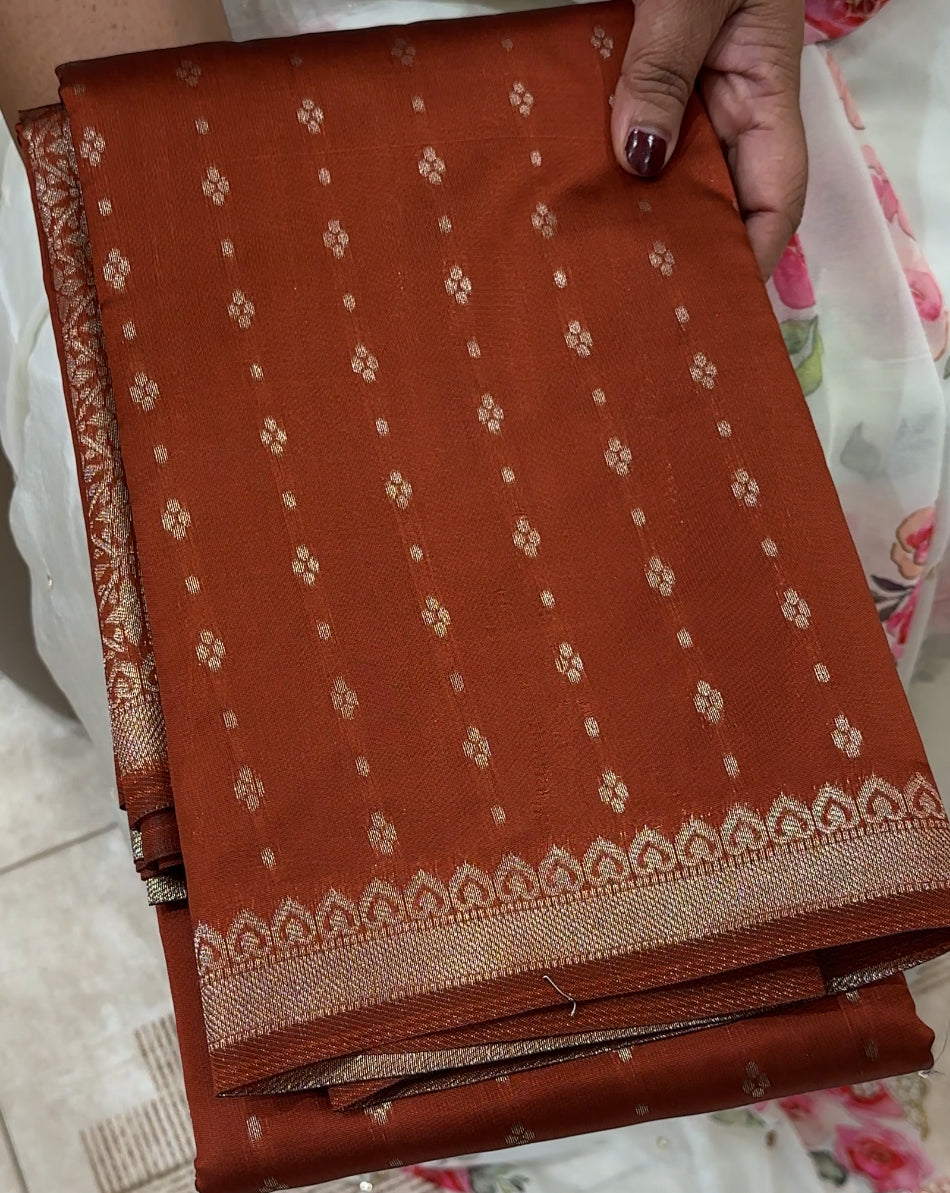 SEMI SILK SAREES - IHA 25721