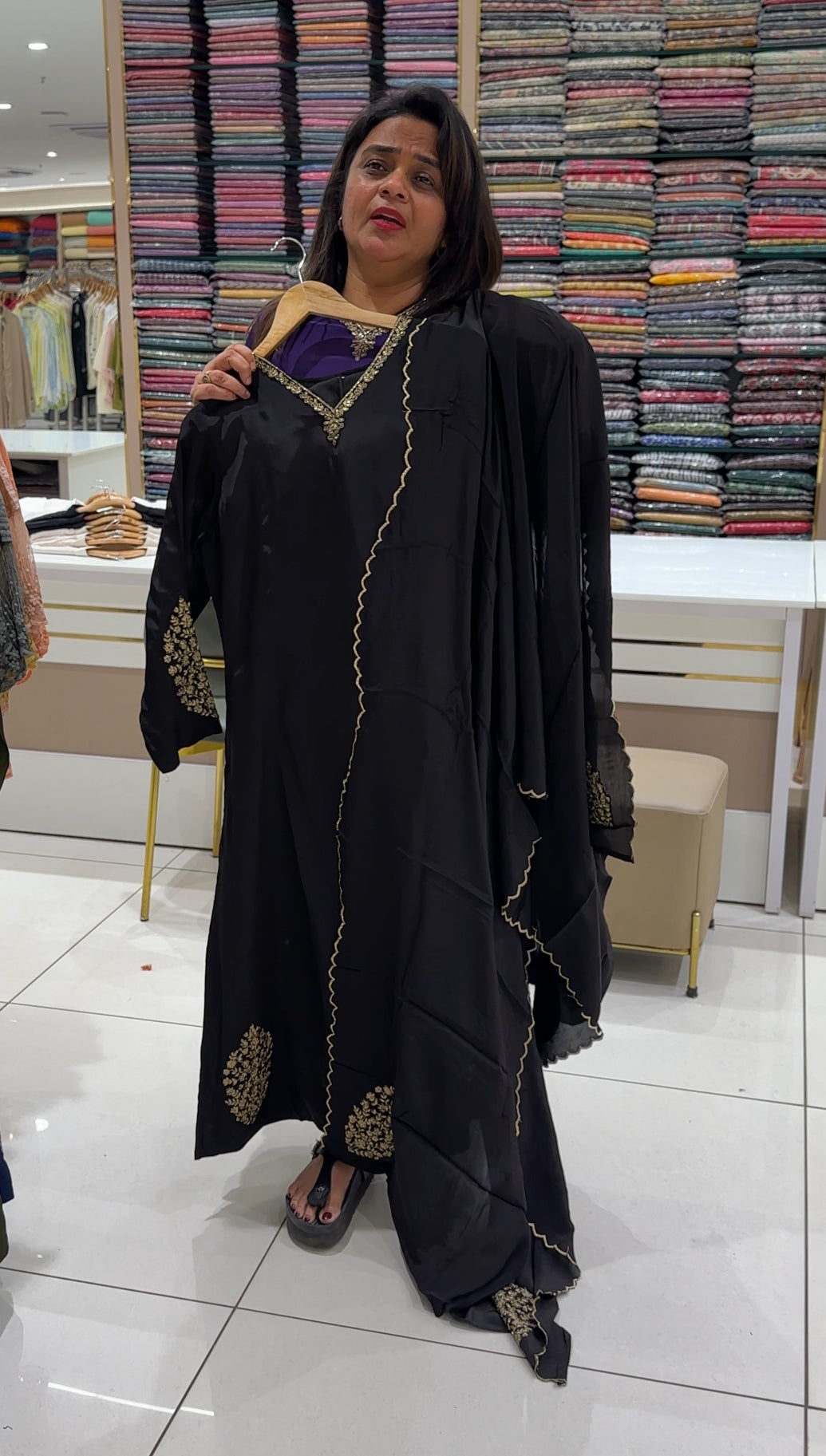 READY TO WEAR TOP, BOTTOM AND DUPATTA - IHA 26031