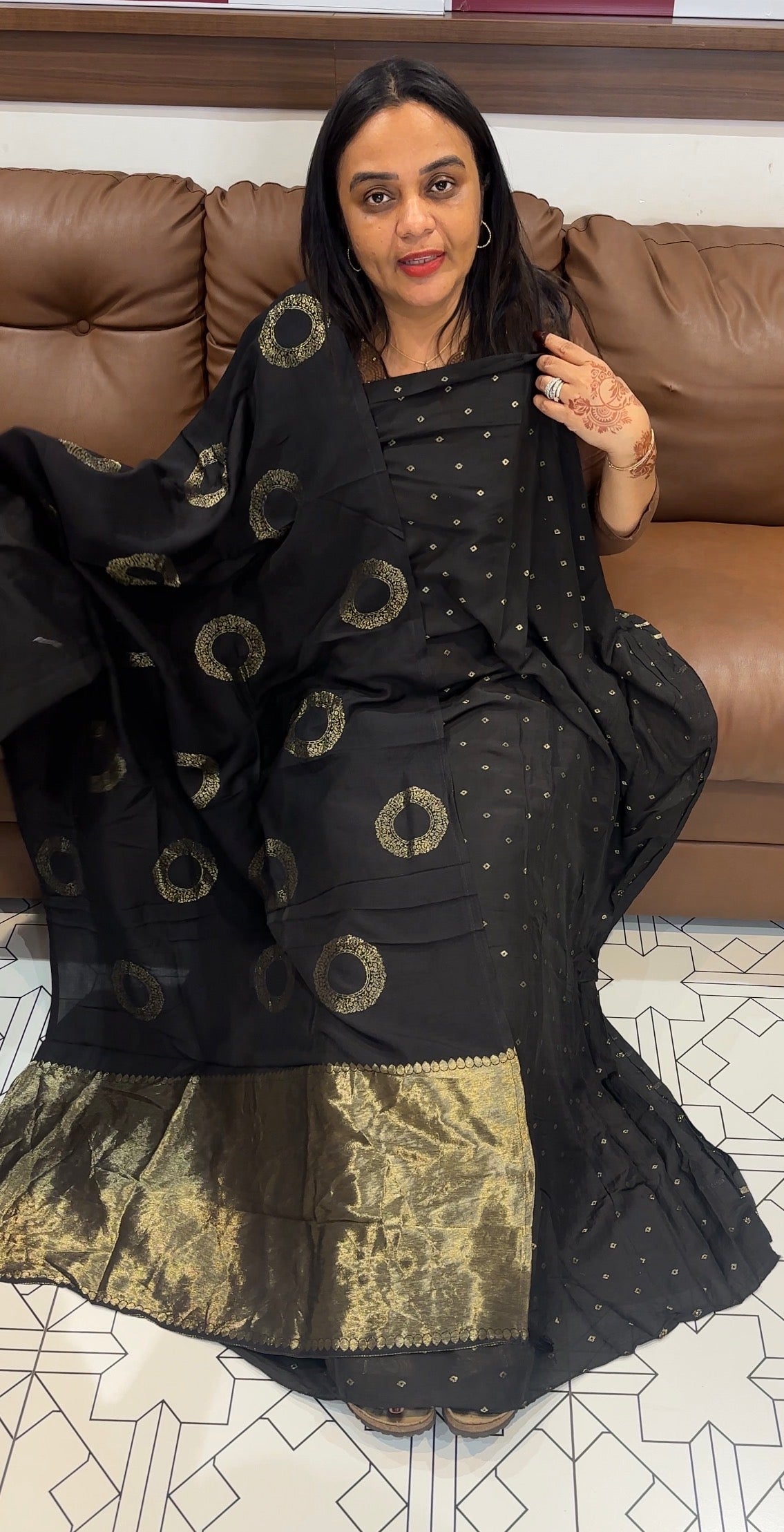 FORWARD MUL CHANDERI UNSTITCHED SALWAR SUITS - IHA 35147