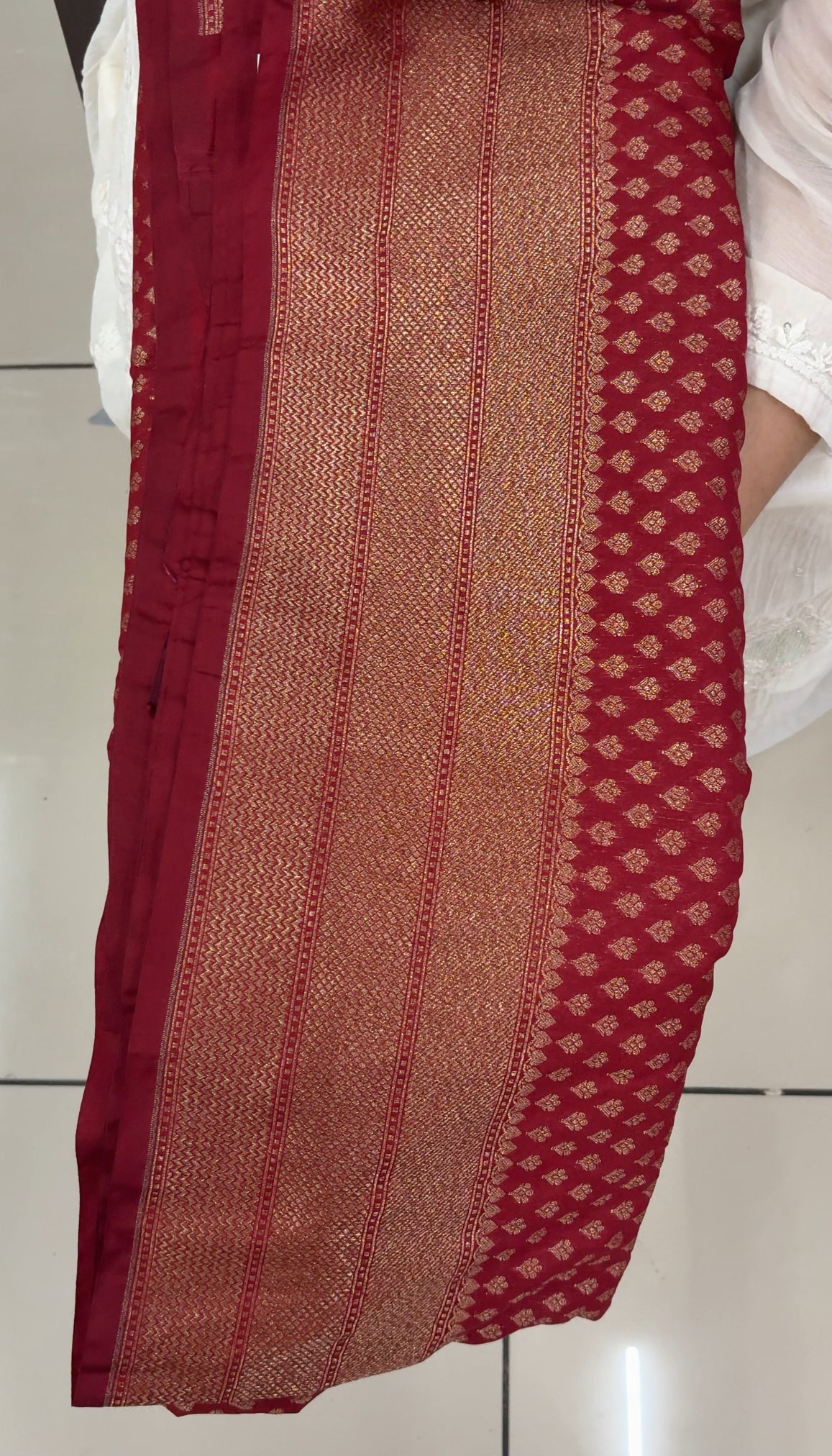 SEMI KATAN BANARASI SAREES - IHA 24623