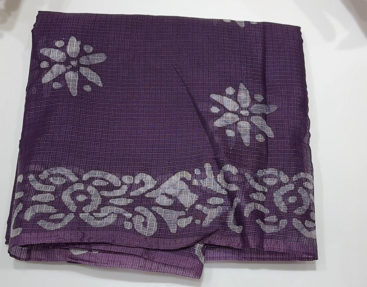 NET KOTA SAREES - IHA 25127