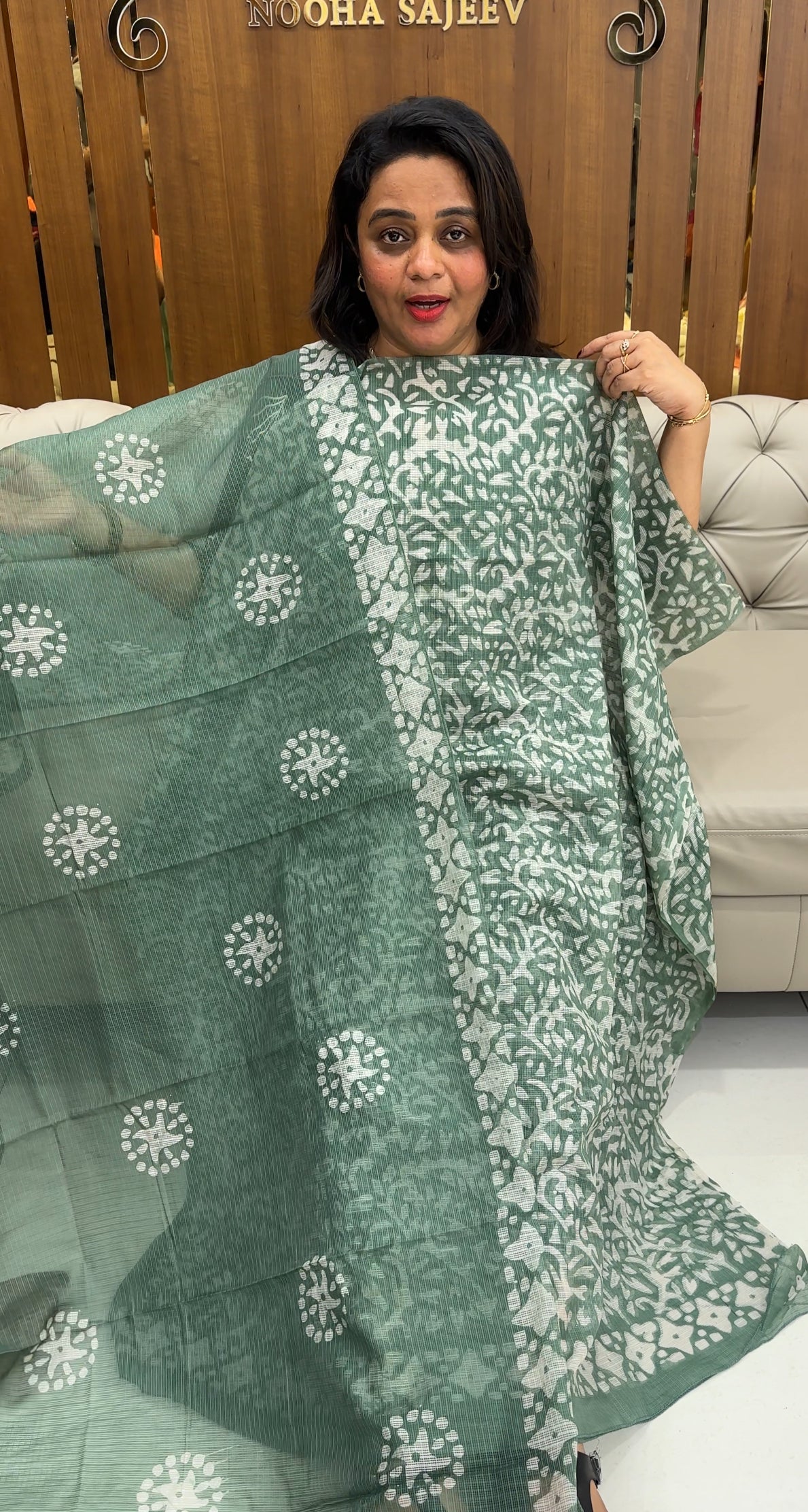 BATIK PRINTED UNSTITCHED SALWAR SUITS - IHA 25919