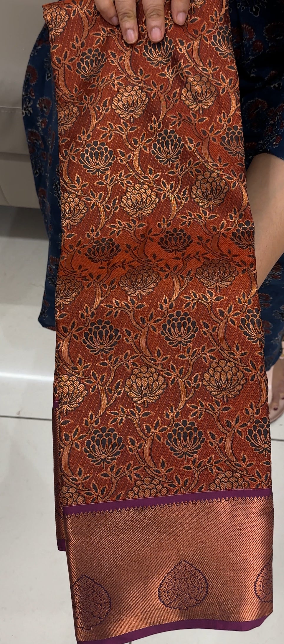BROCADE SILK SAREES - IHA 26930