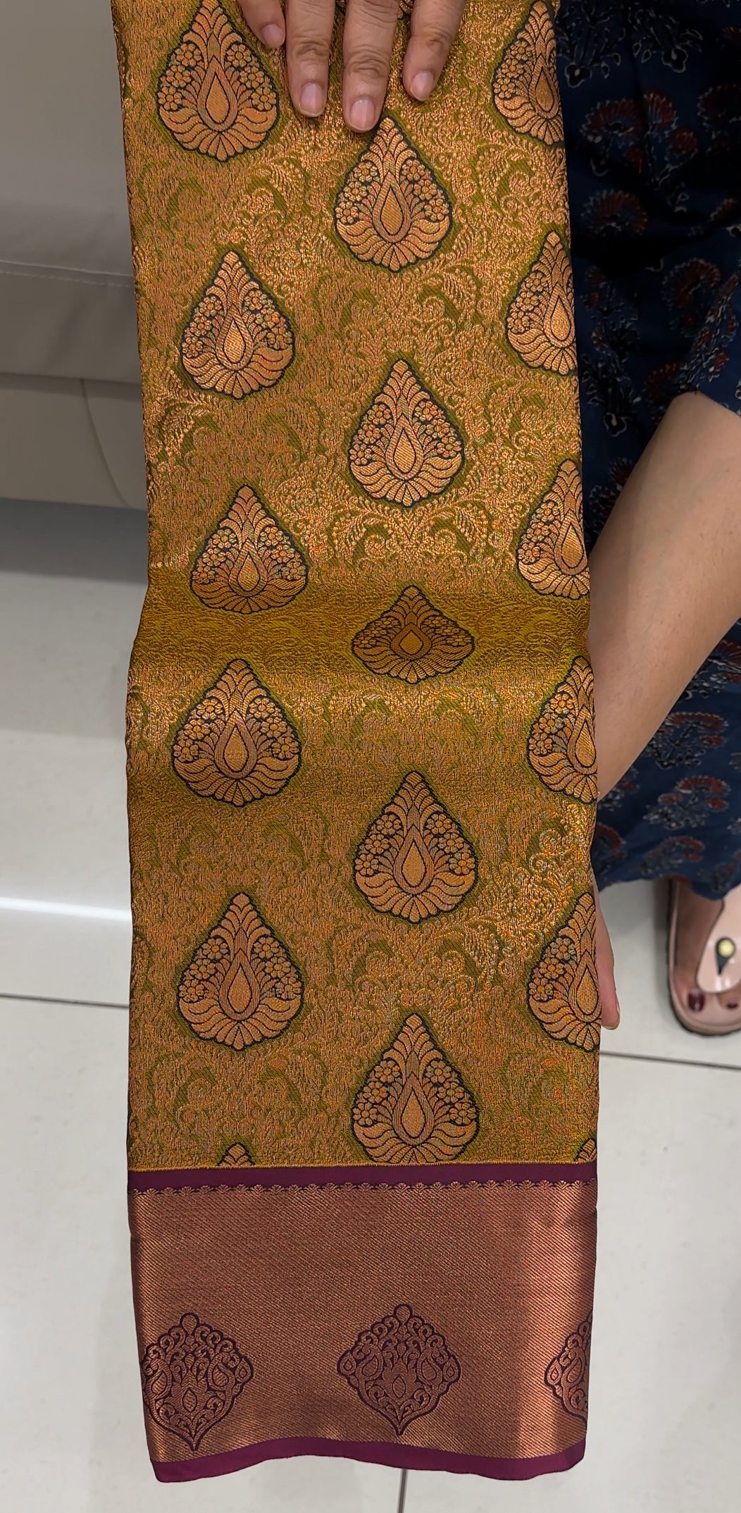 BROCADE SILK SAREES - IHA 26930