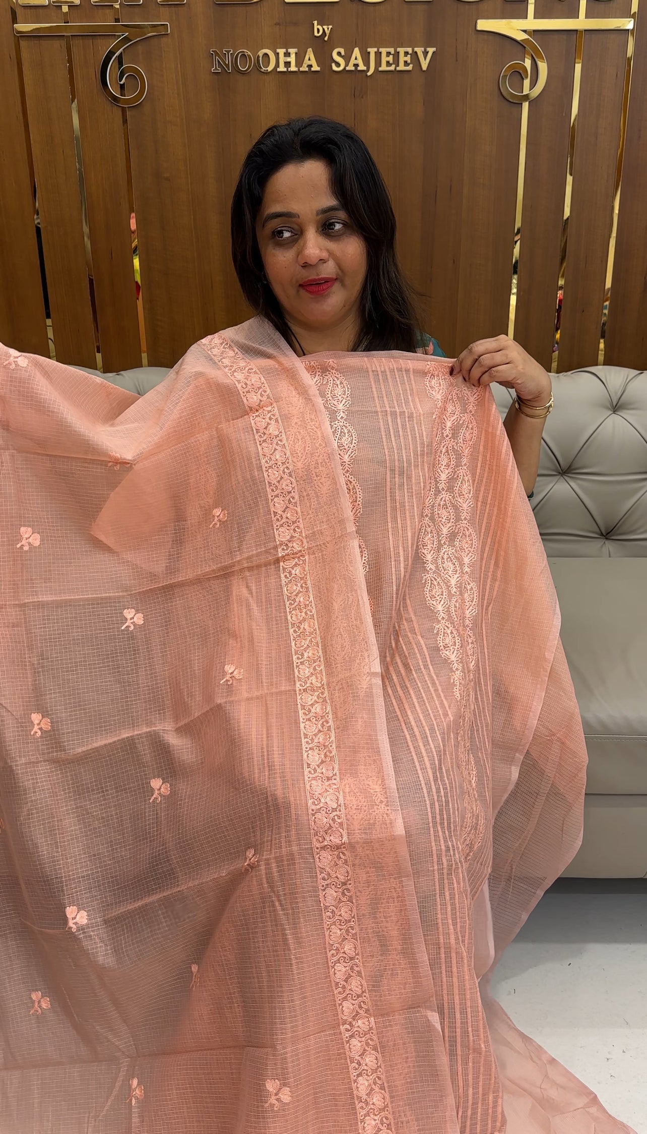 NET KOTA UNSTITCHED SALWAR SUITS - IHA 25724