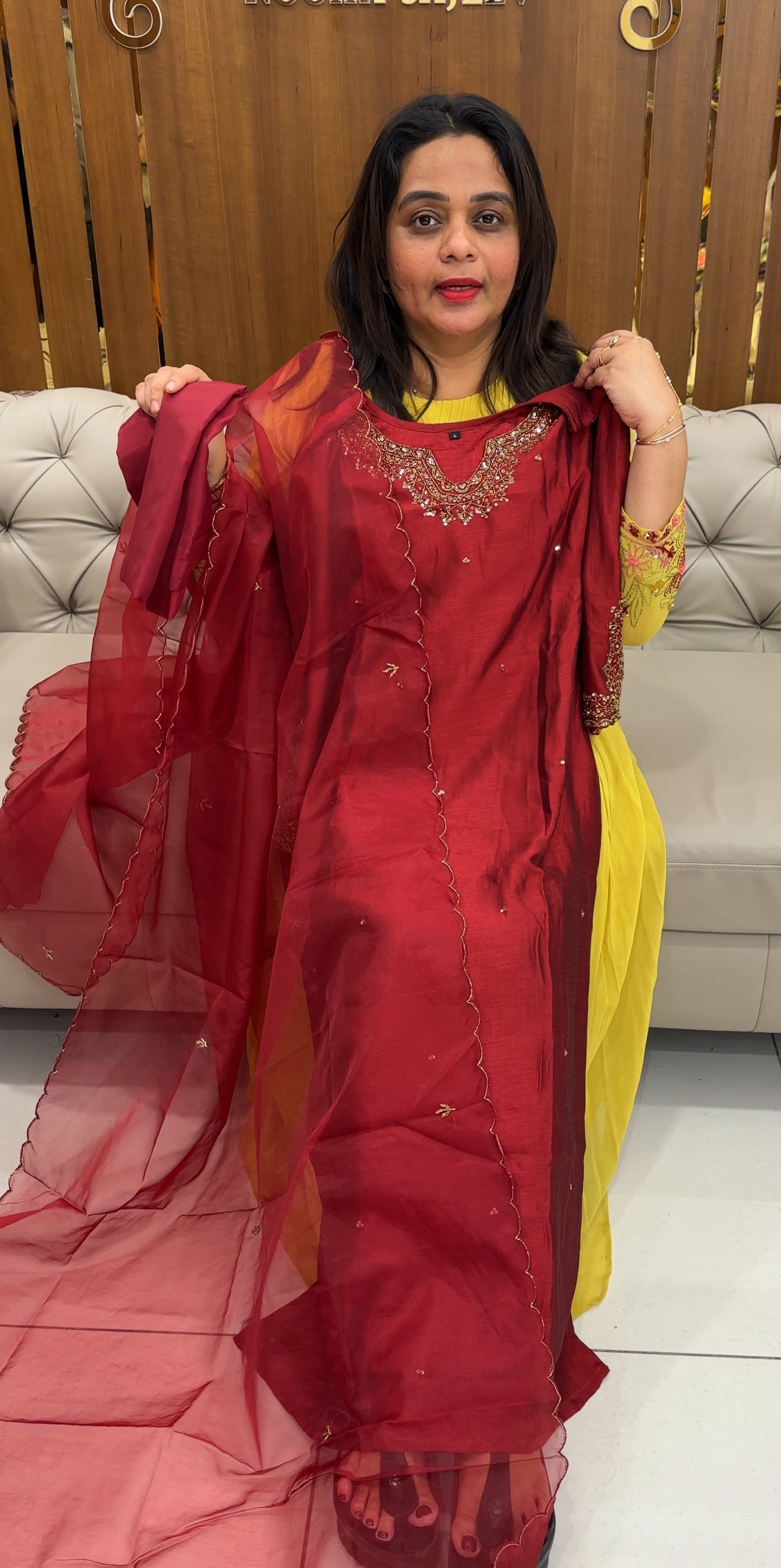 FORWARD SEMI RAW SILK UNSTITCHED SALWAR SUITS - IHA 26046