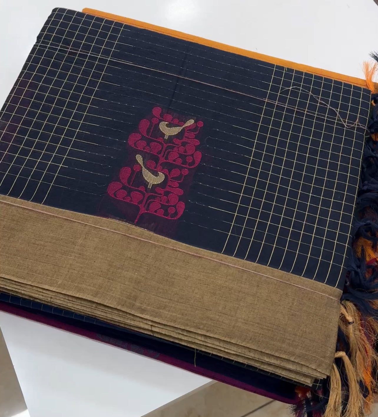COTTON DESIGNER SAREES - IHA 25612