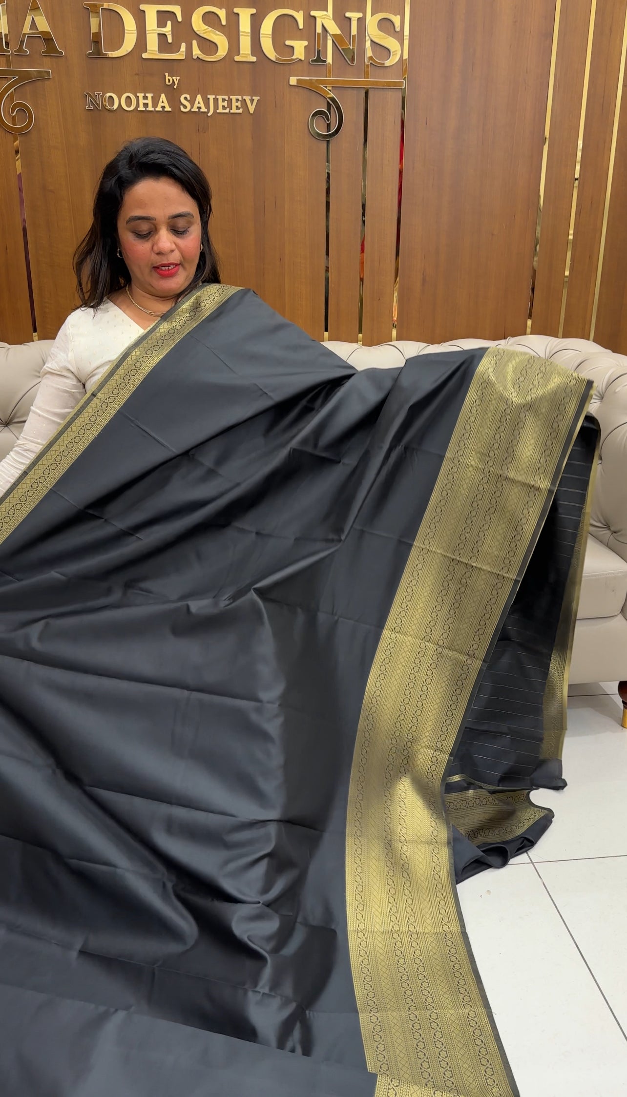 SEMI SILK SAREES - IHA 25922