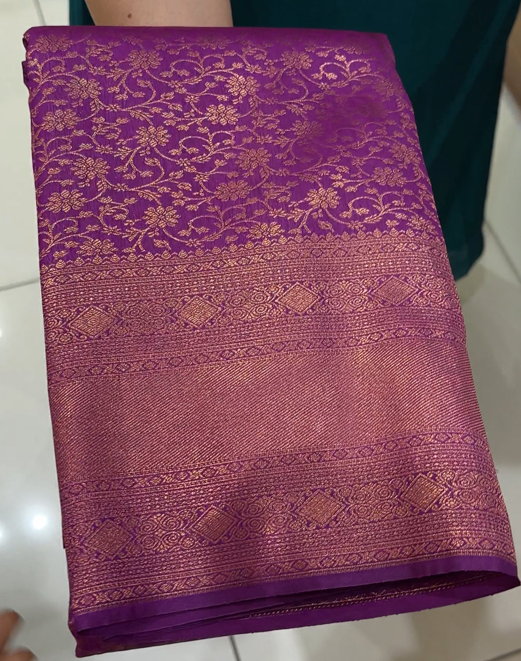 SEMI BROCADE SAREES - IHA 26093