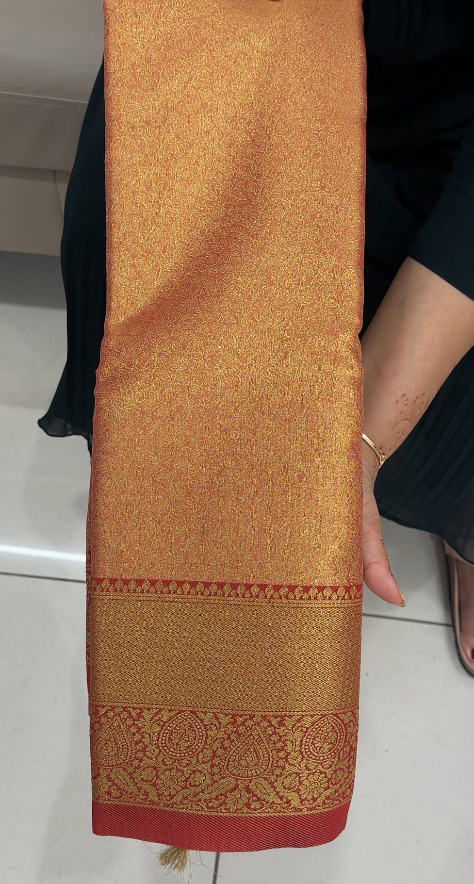 SEMI BROCADE SAREES - IHA 27423