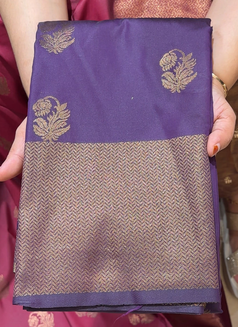 SEMI SOFT SILK SAREES - IHA 22725