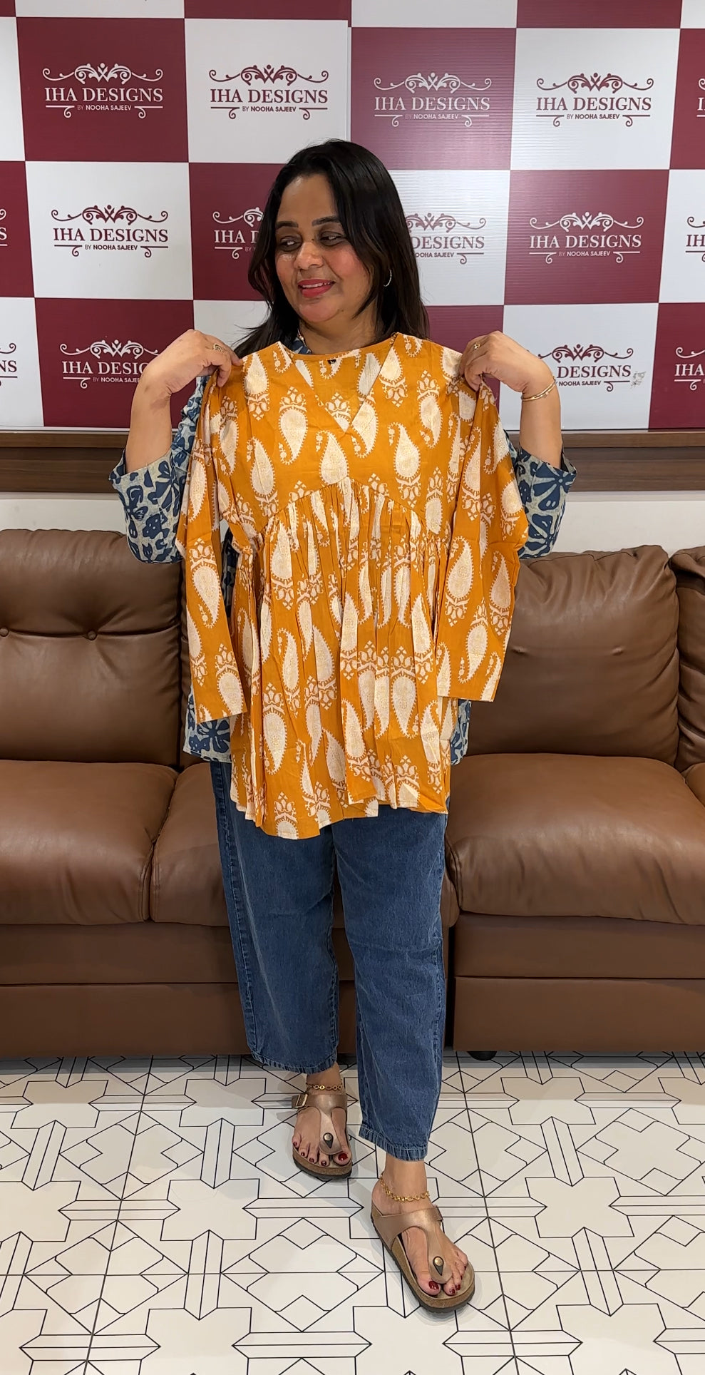 COTTON SHORT TOPS - IHA 27226
