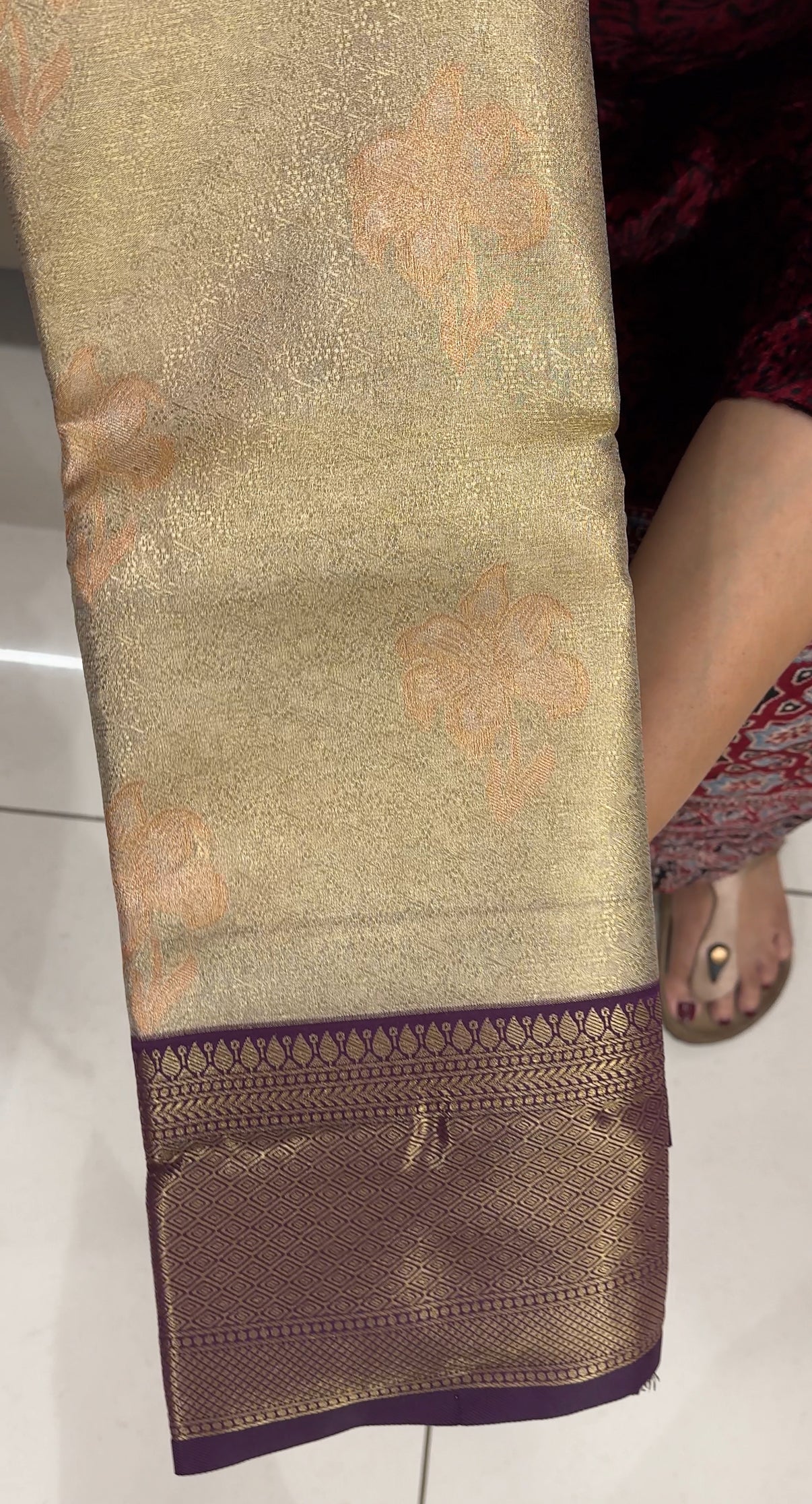 SEMI TISSUE SAREES - IHA 26397