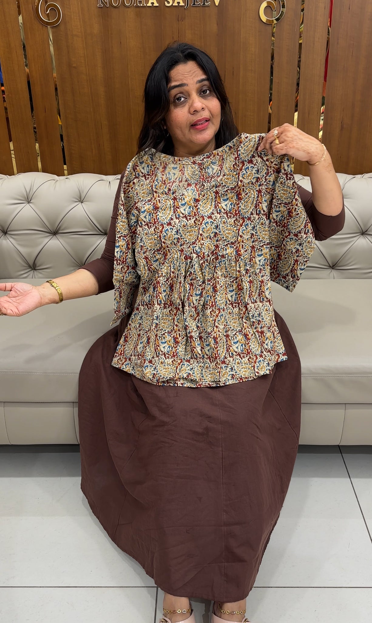 IHA'S IN-HOUSE COTTON SHORT TOPS - IHA 27379