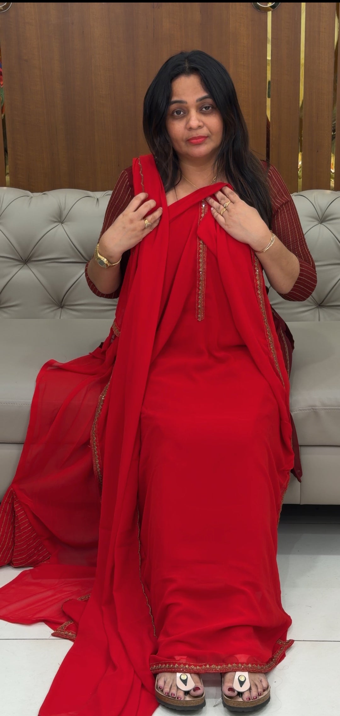 IHA'S IN-HOUSE UNSTITCHED SALWAR SUITS - IHA 29238