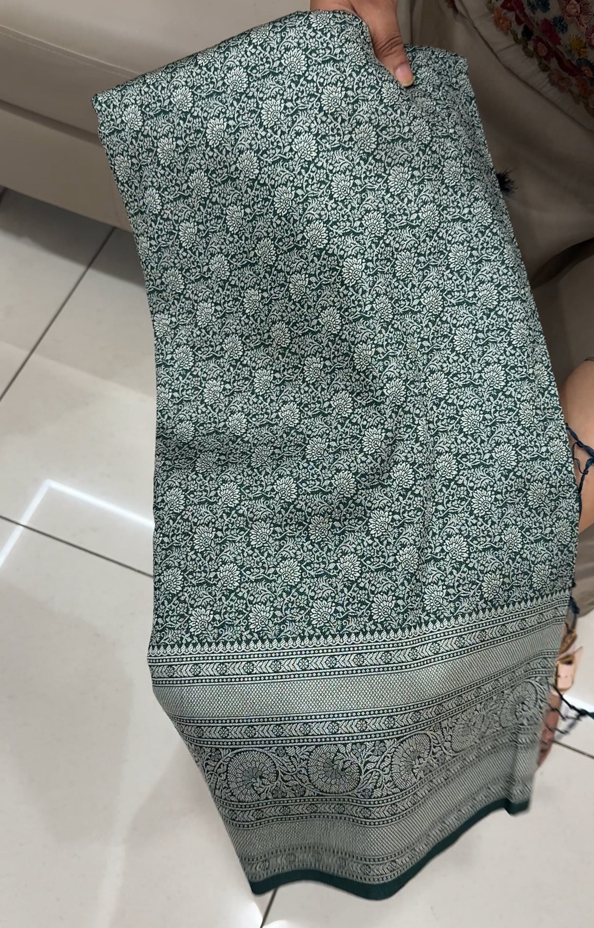 SEMI BANARASI SAREES - IHA 27033