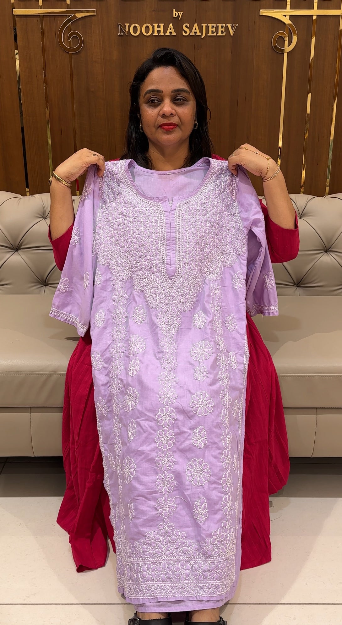 COTTON LONG TOPS - IHA 24644
