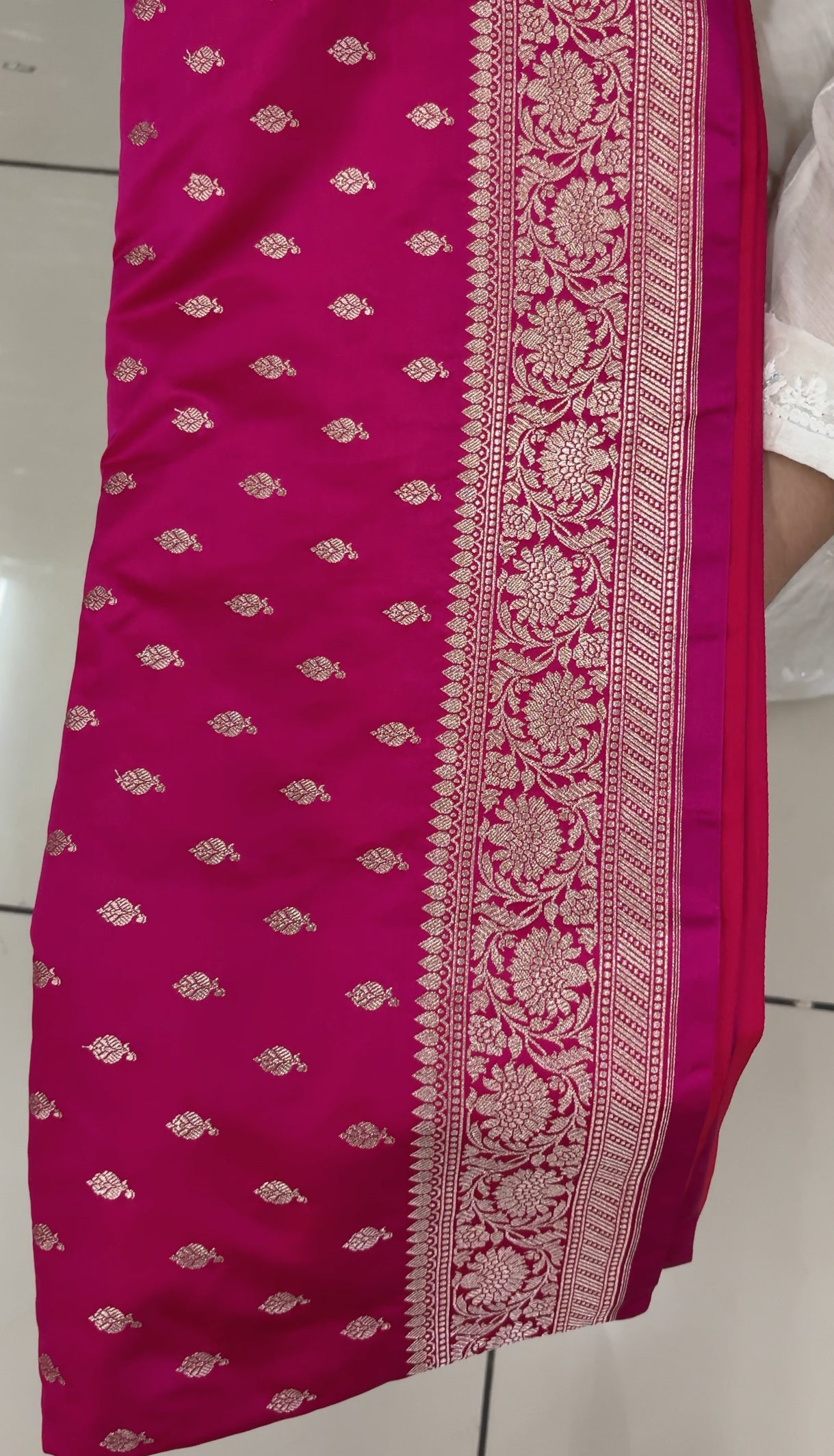 SEMI KATAN BANARASI SAREES - IHA 24623