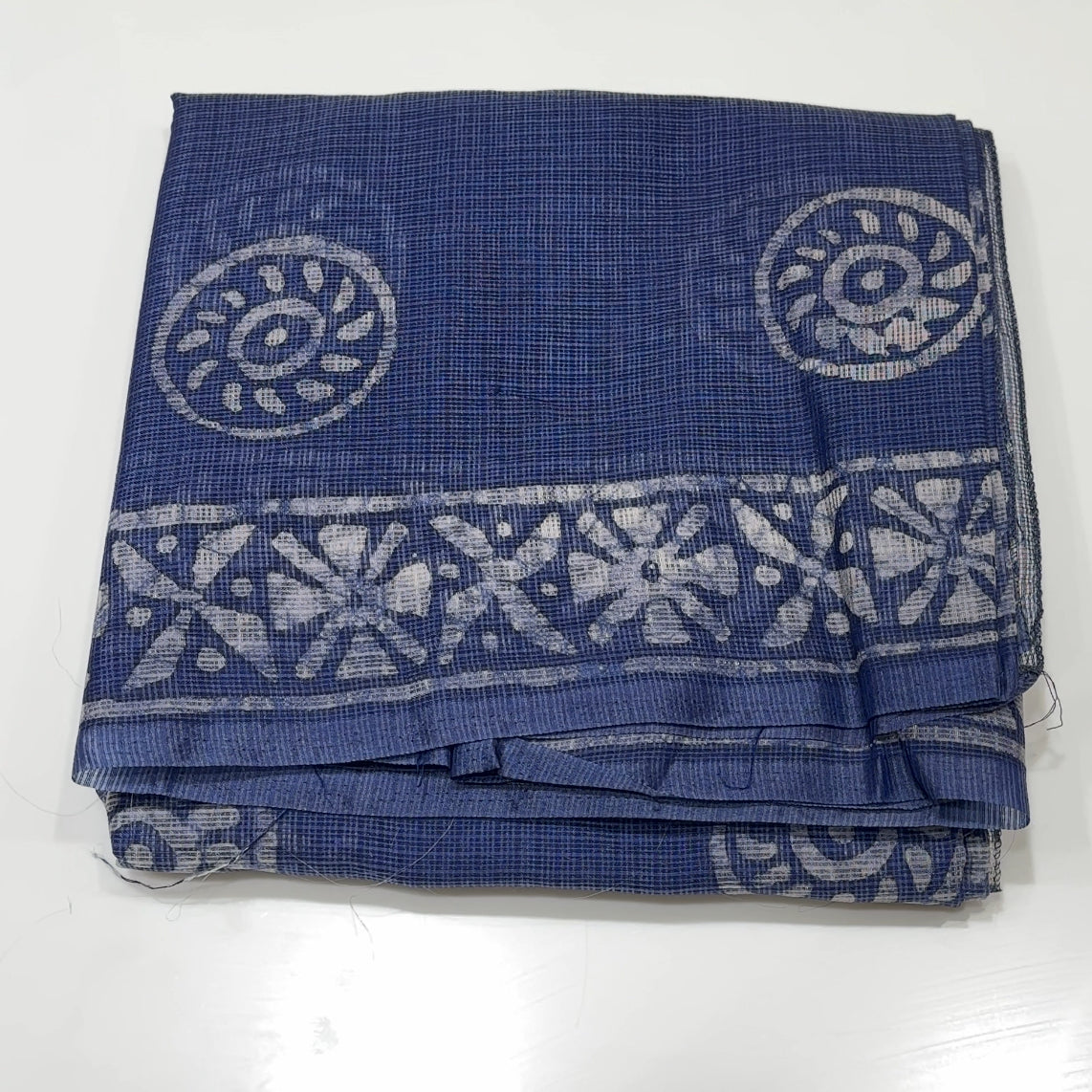 BATIK PRINTED SAREES - IHA 25110