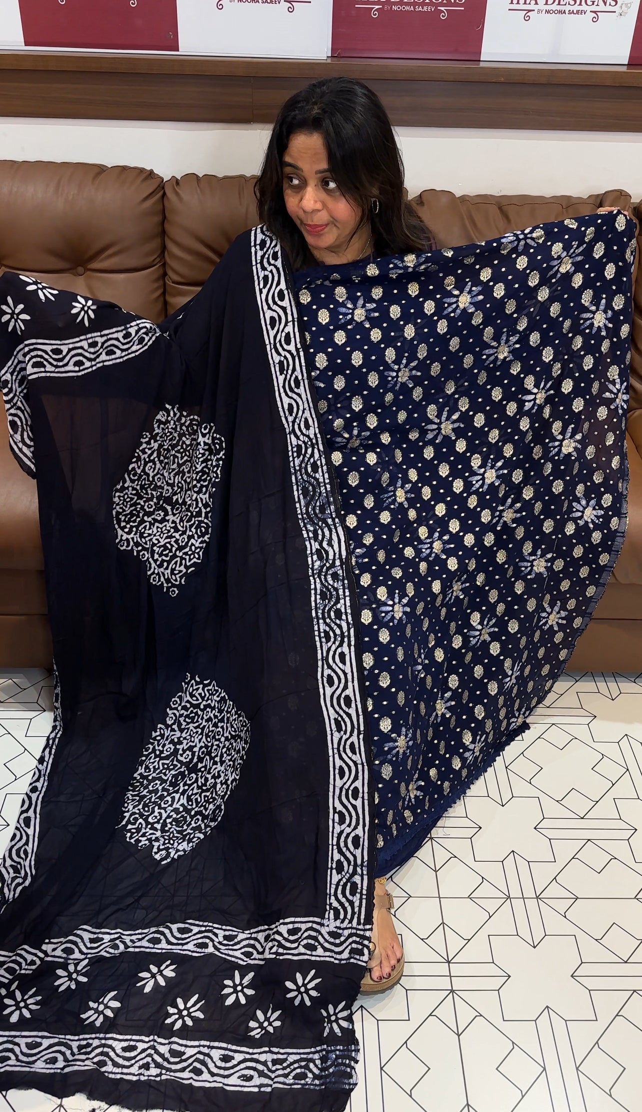 VISCOSE GEORGETTE UNSTITCHED SALWAR SUITS - IHA 27288
