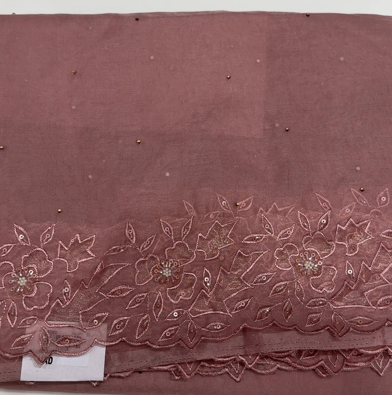 NYLON ORGANZA SAREES - IHA 27377