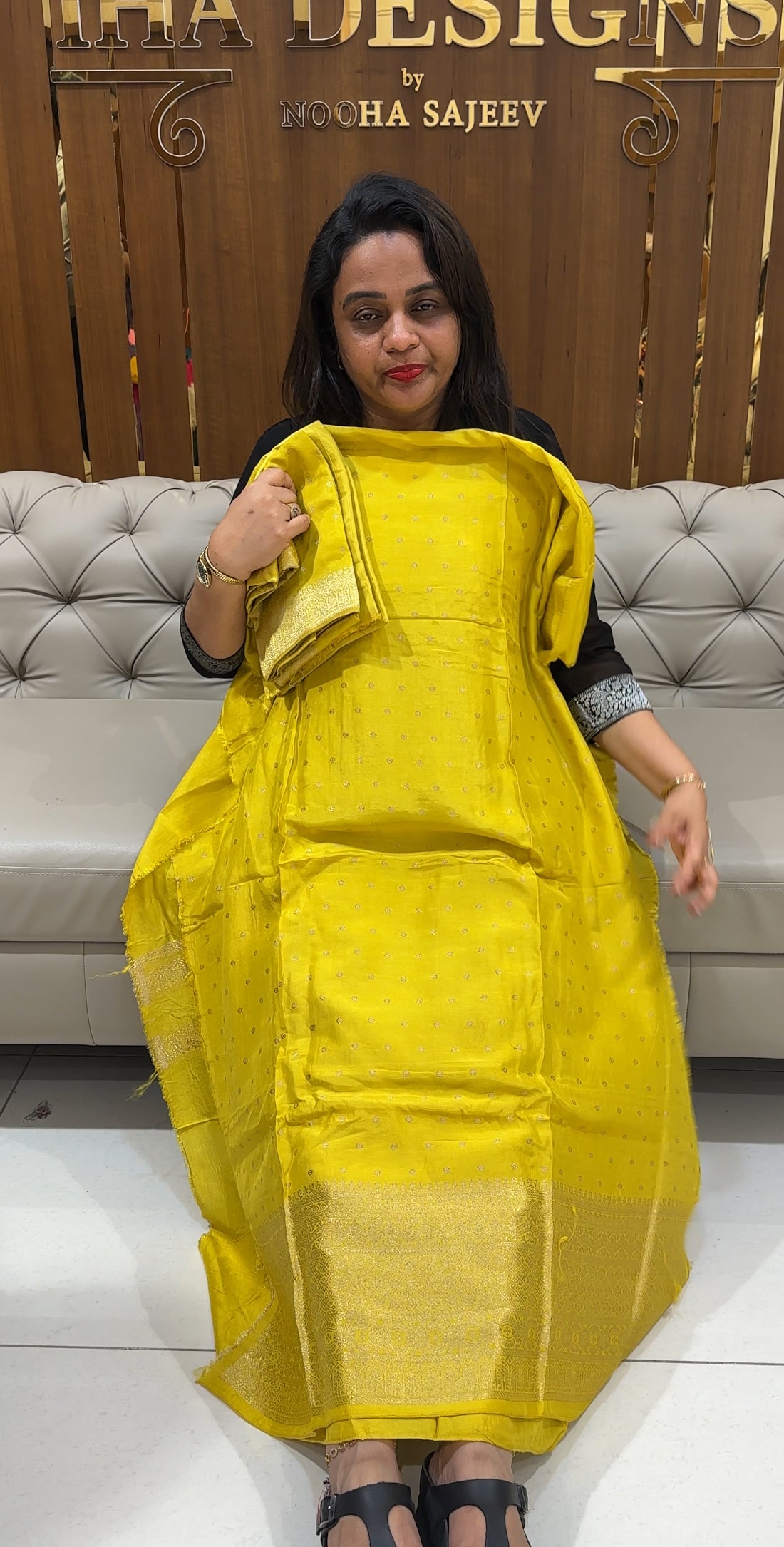 BANARASI UNSTITCHED SALWAR SUITS - IHA 24945