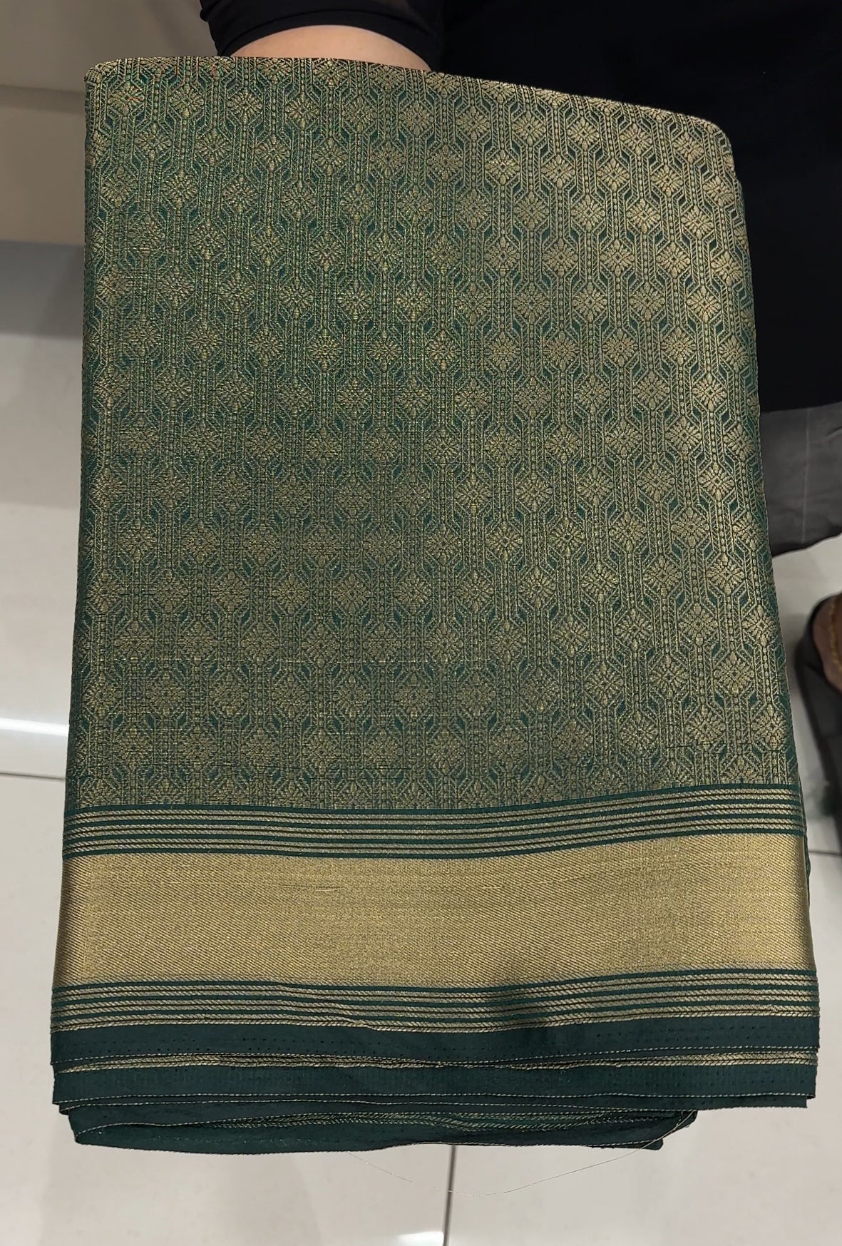 SEMI BANARASI SAREES - IHA 25857