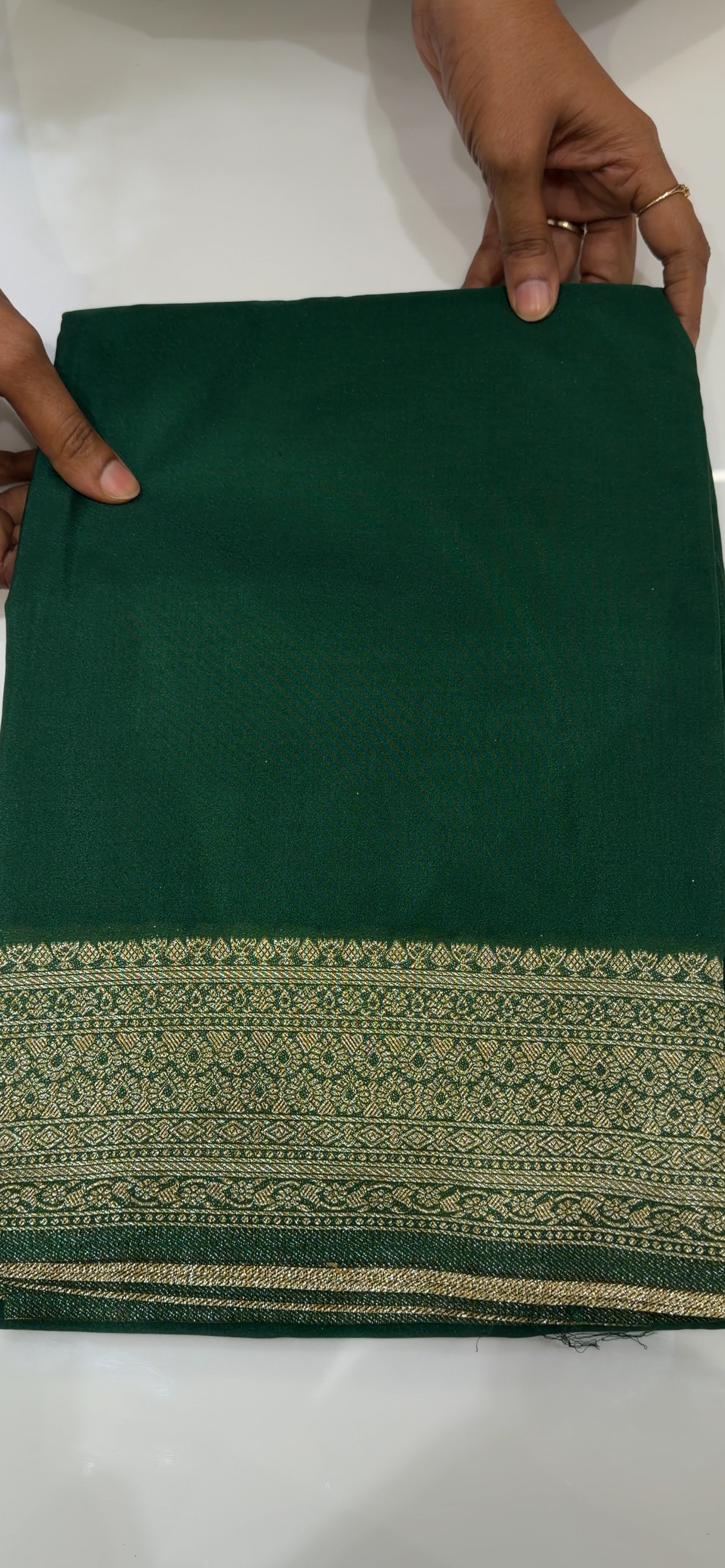 SEMI BANARASI SAREES - IHA 35142