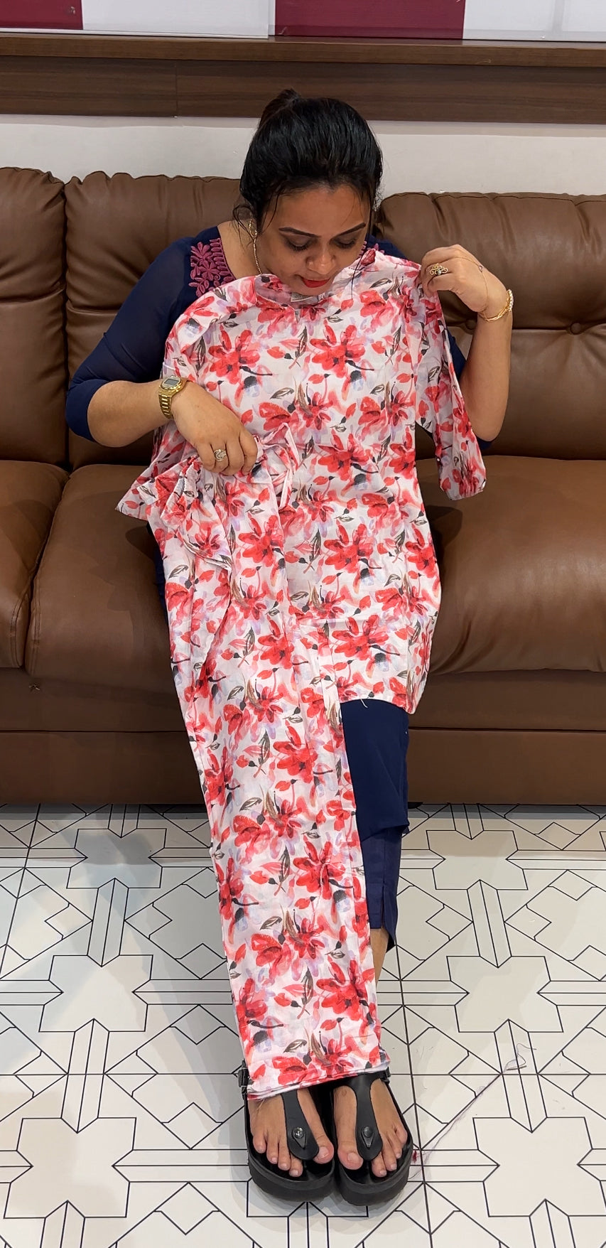COTTON PRINTED SHORT CO-ORDS SETS - IHA 22875