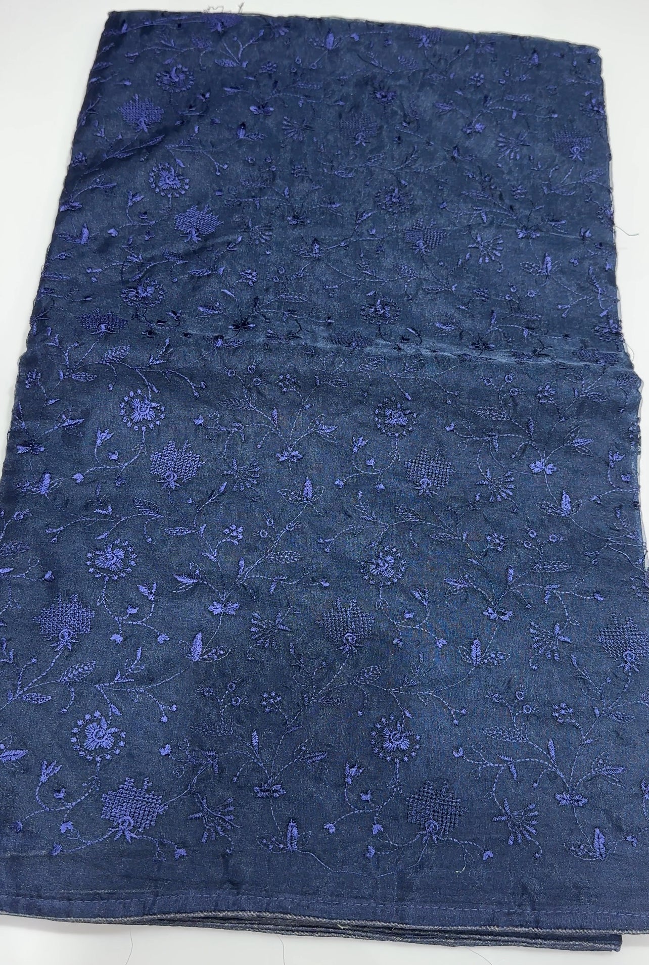 NYLON ORGANZA SAREES - IHA 27142