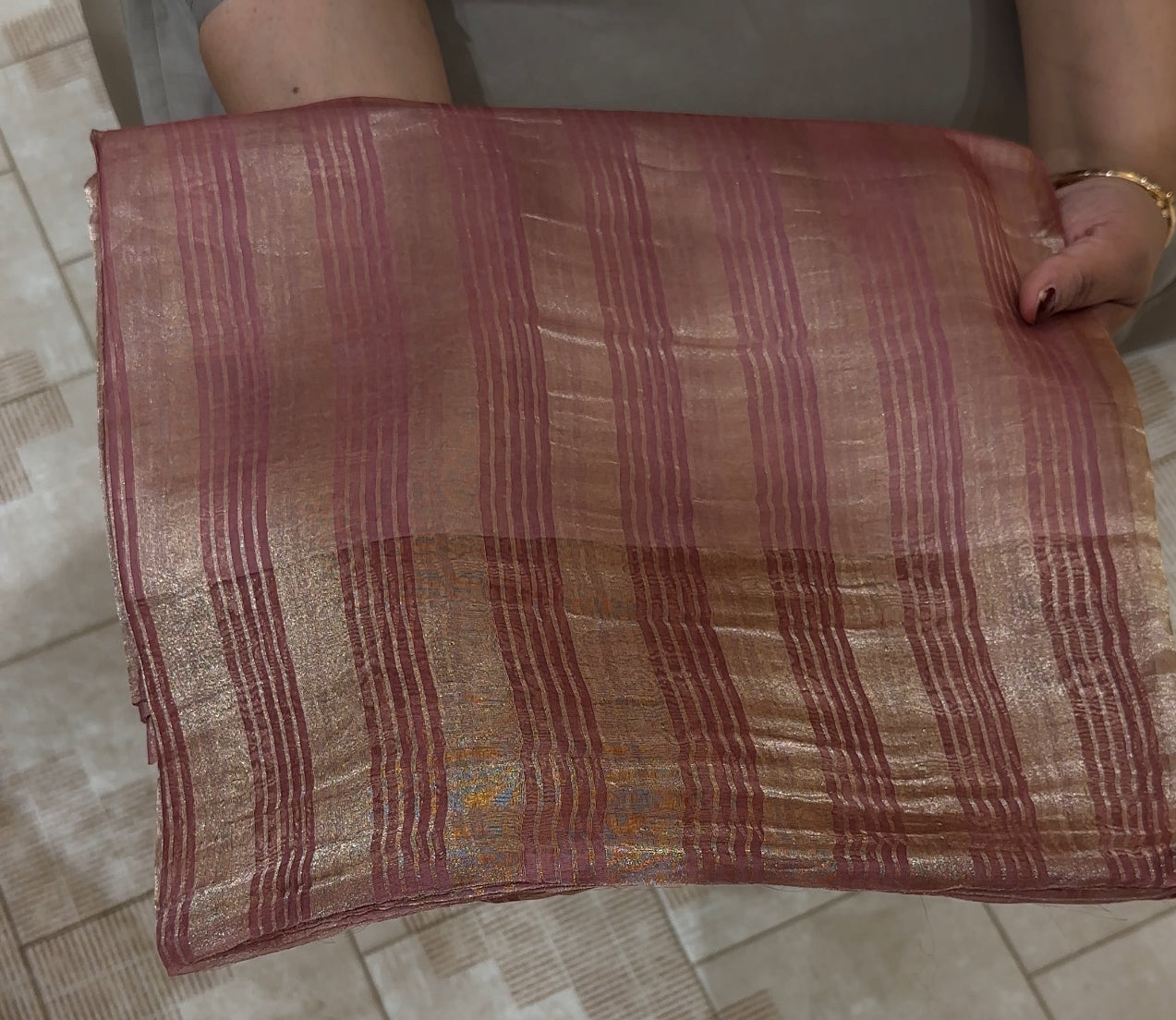 TISSUE BANARASI SAREES - IHA 25816