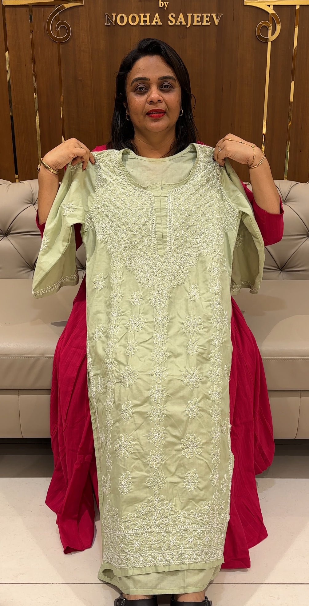 COTTON LONG TOPS - IHA 24644
