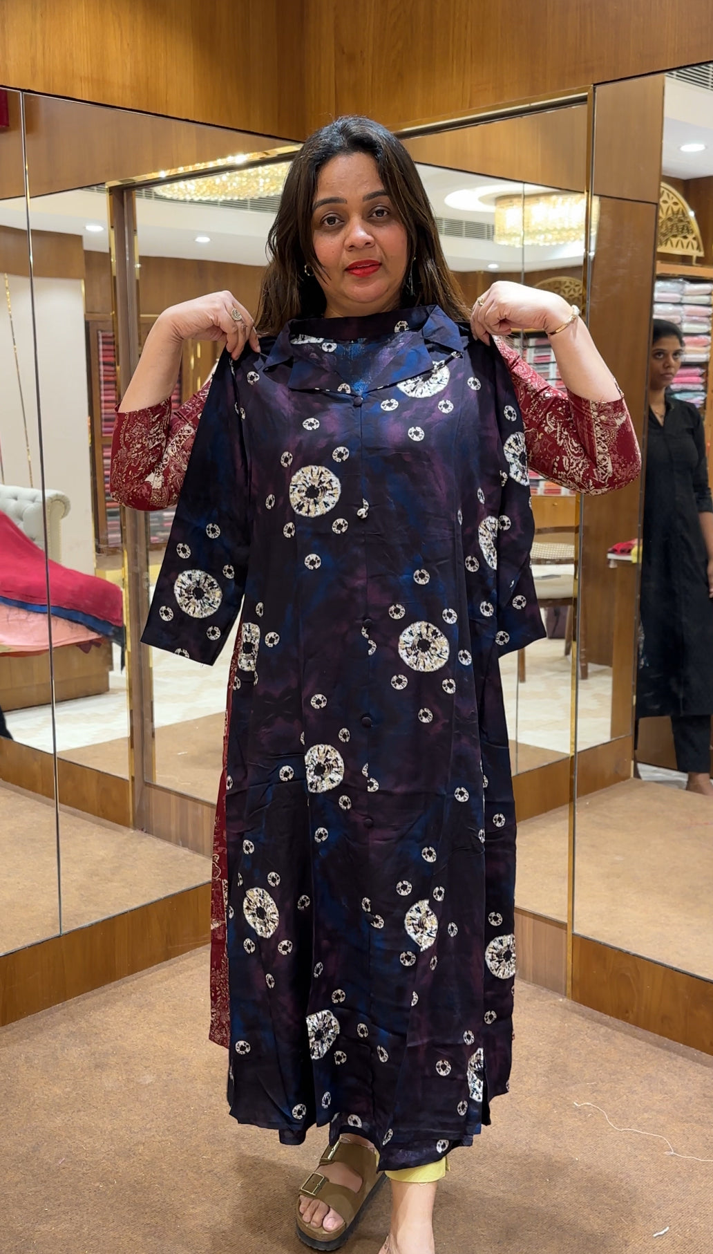 BUDGET BUY LONG A-LINE TOPS - IHA 21431